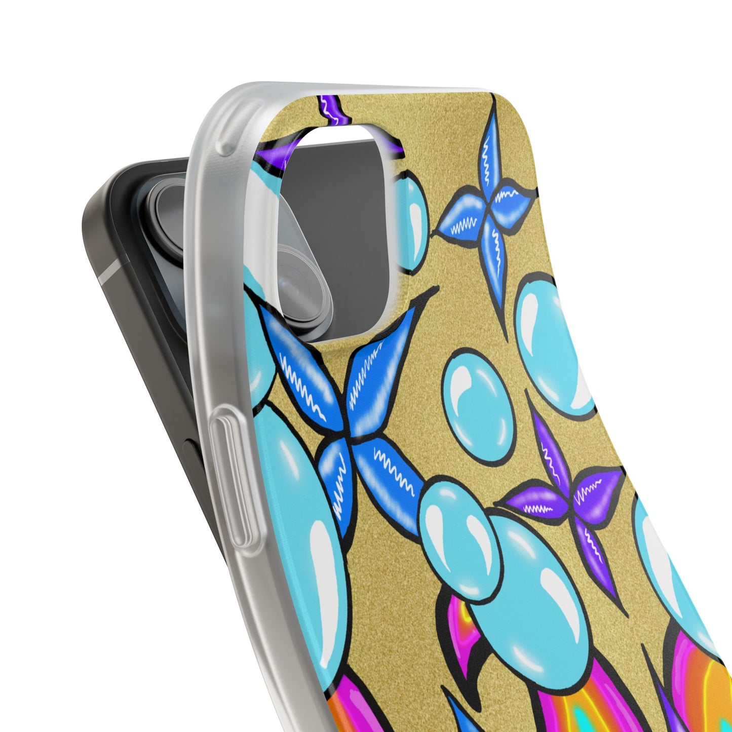 Bubble Rave (multi-colored)- Flexi Phone Cases