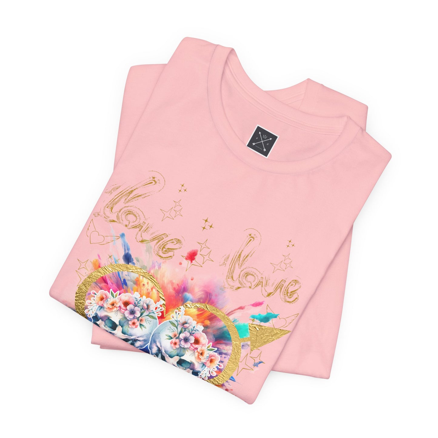 Love is Golden - Unisex Jersey Short Sleeve Tee