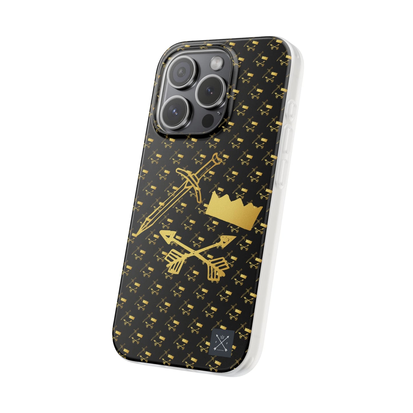 Gold and Bold Warrior - Flexi  Phone Cases