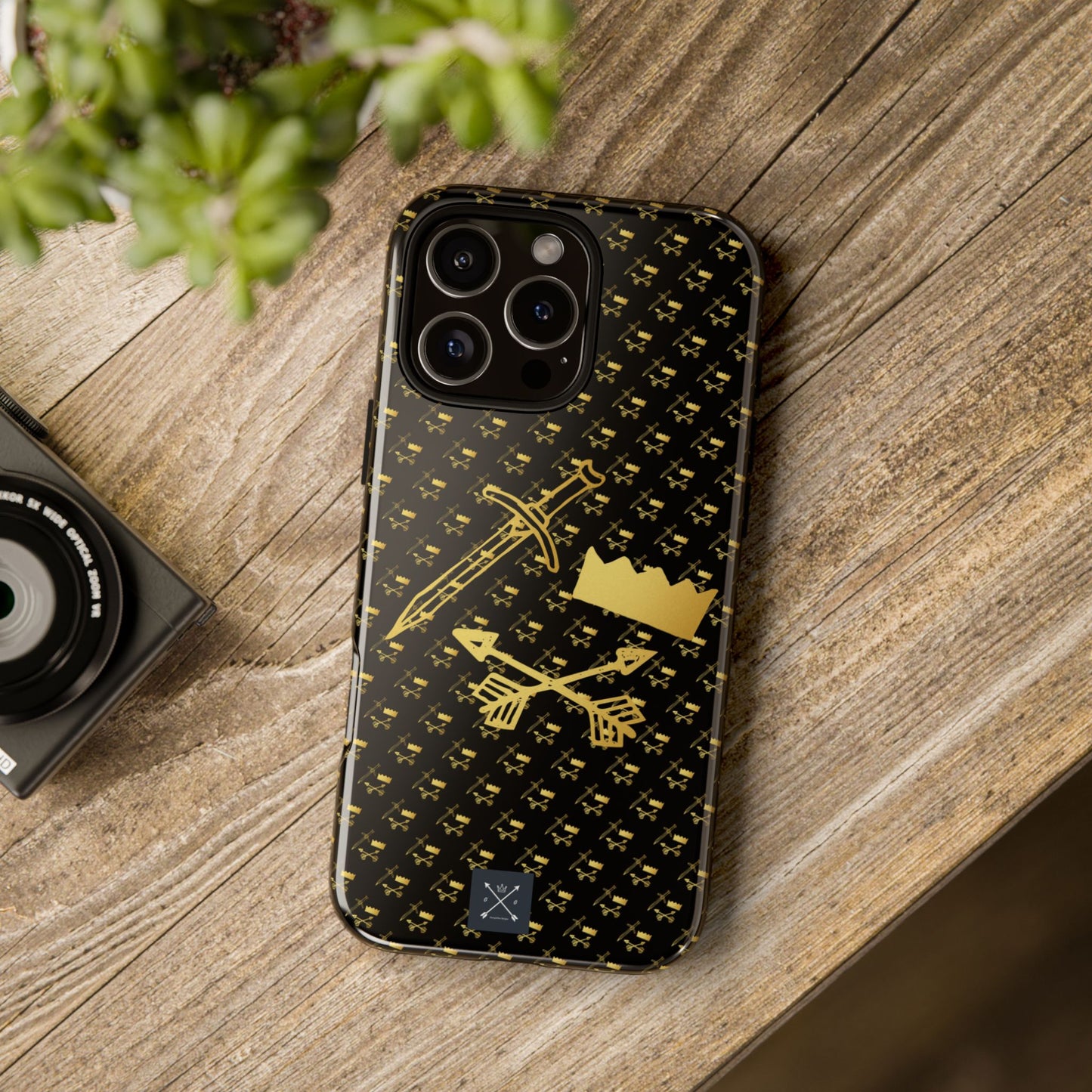 Gold and Bold Warrior - Tough Phone Cases