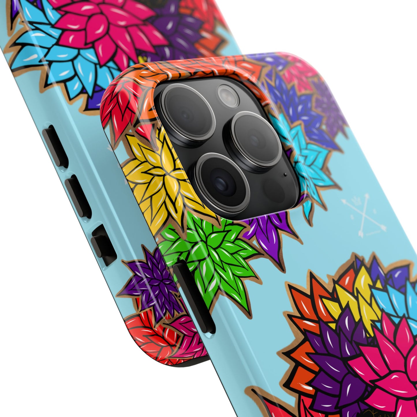 Beauty with Flowers - Tough Phone Cases