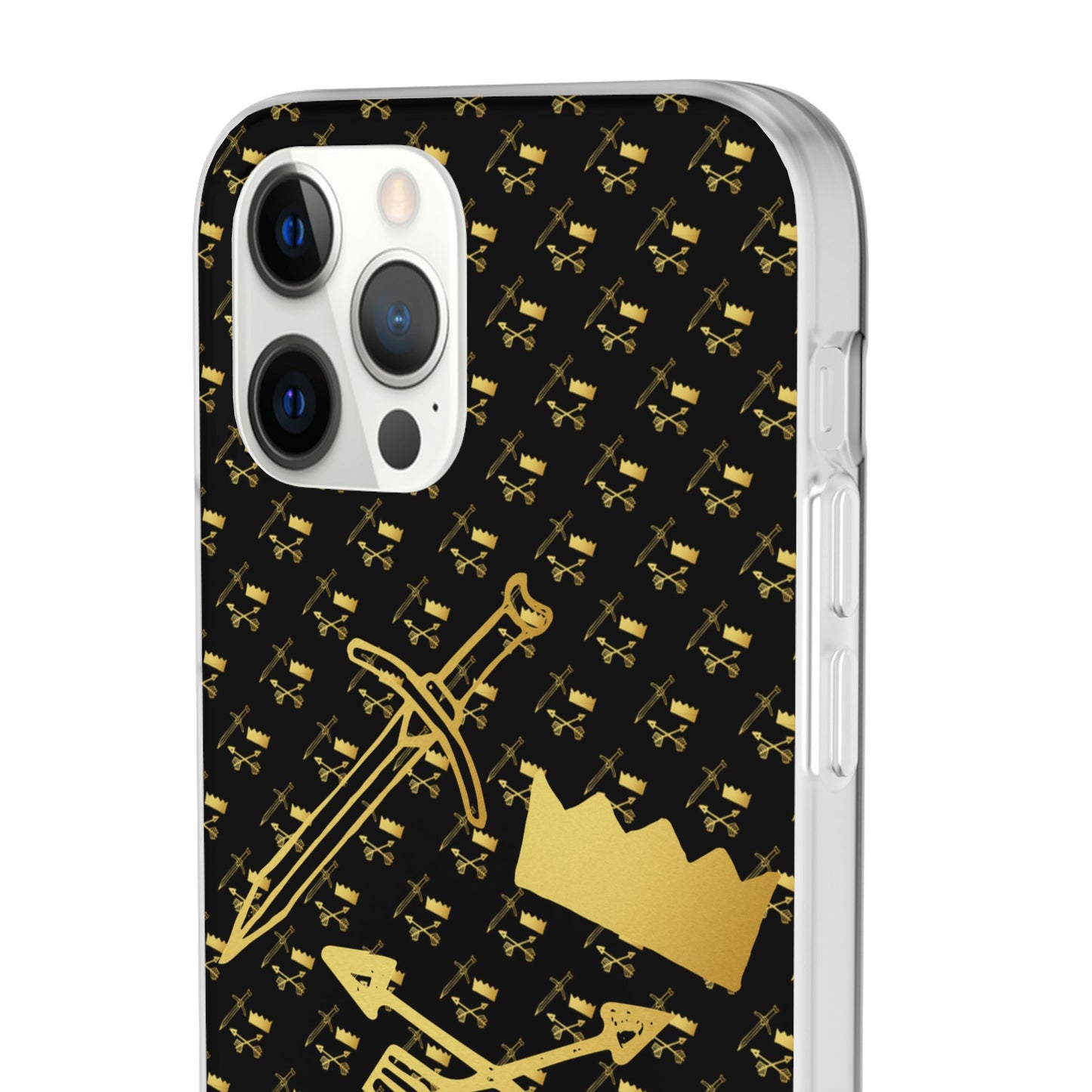 Gold and Bold Warrior - Flexi  Phone Cases