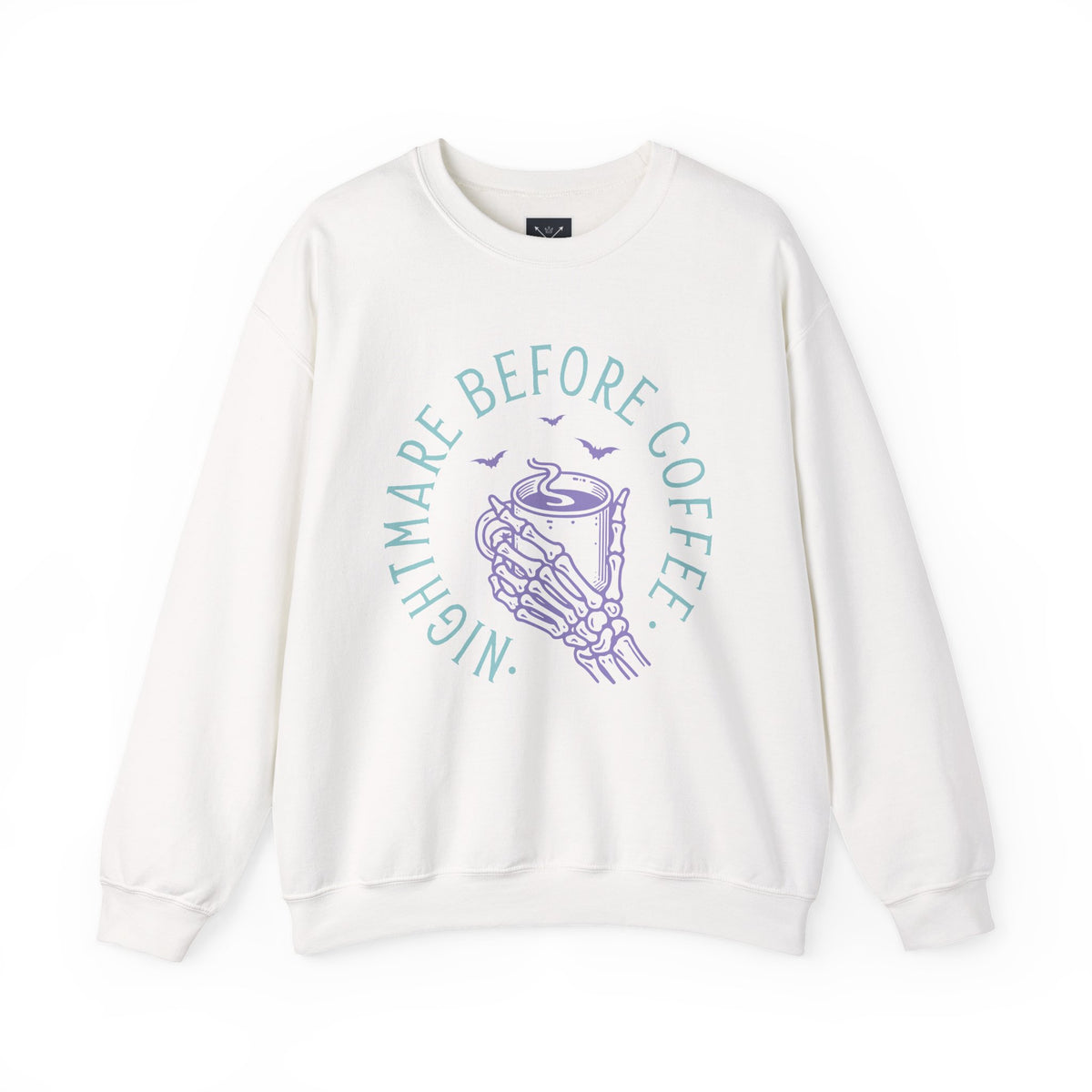 Nightmare Before Coffee - Unisex Heavy Blend™ Crewneck Sweatshirt
