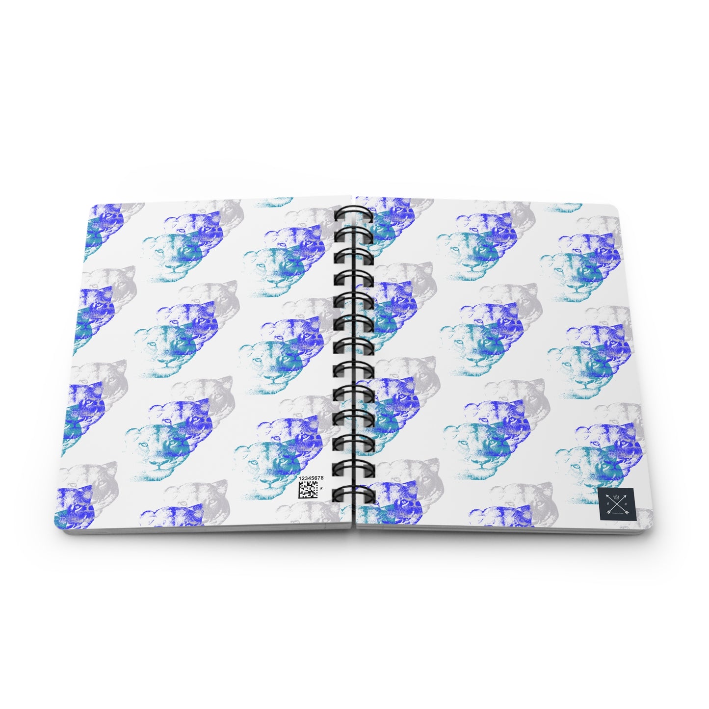 Lioness Arising - Spiral Notebook - Ruled Line - wht