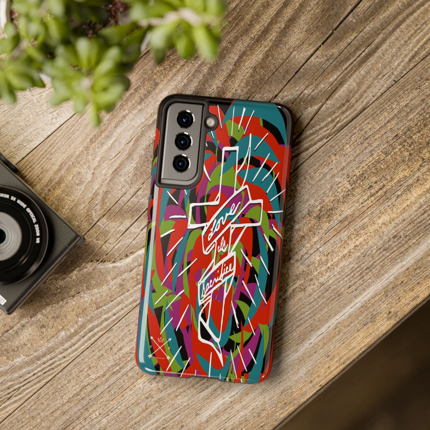 Love is Sacrifice - Tough Phone Cases