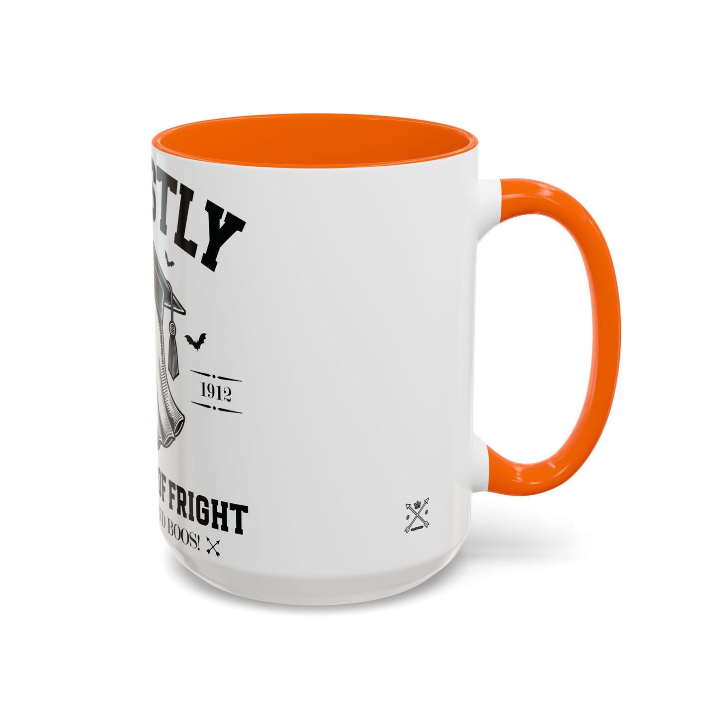 Ghostly Institute of Fright - Accent Coffee Mug (11, 15oz)
