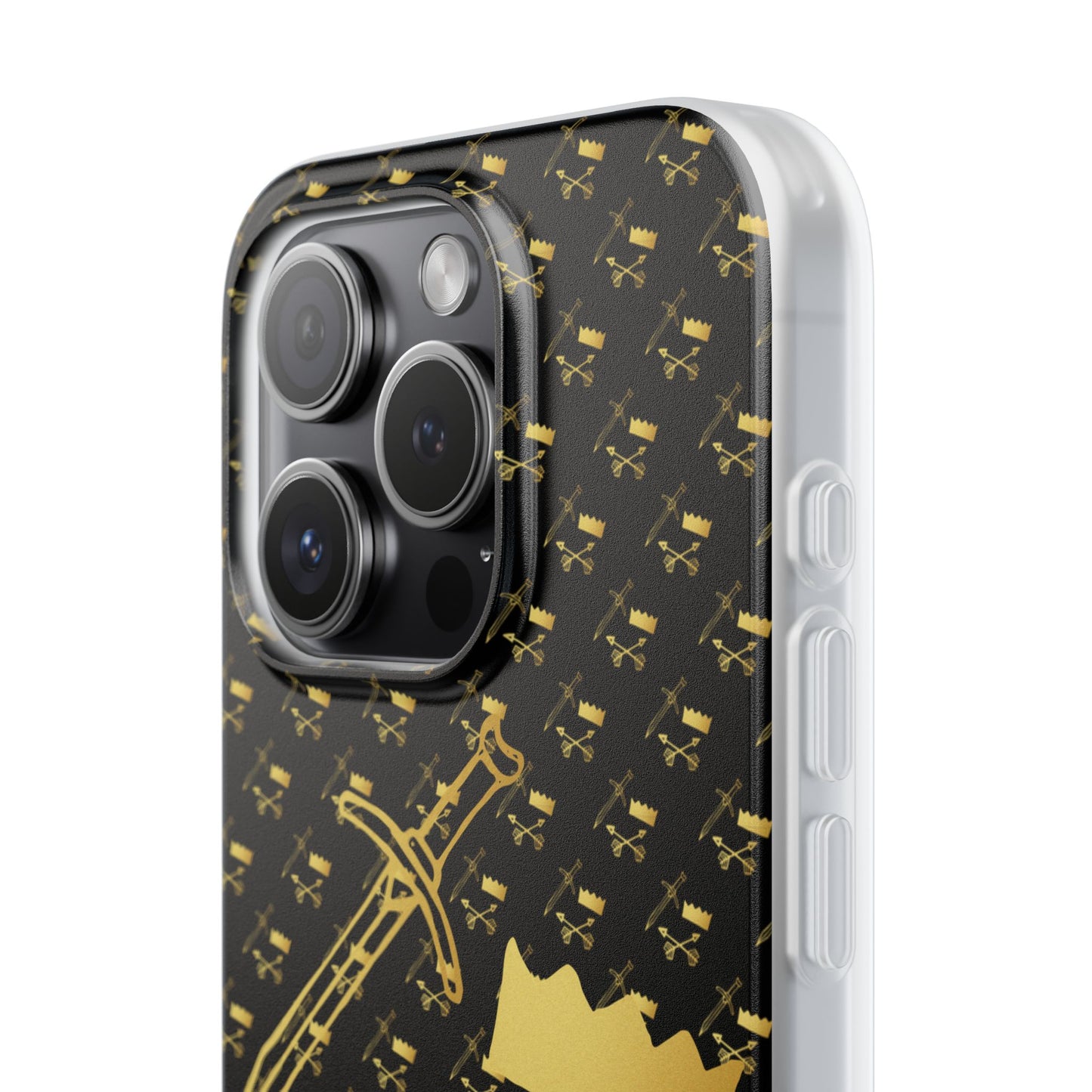 Gold and Bold Warrior - Flexi  Phone Cases
