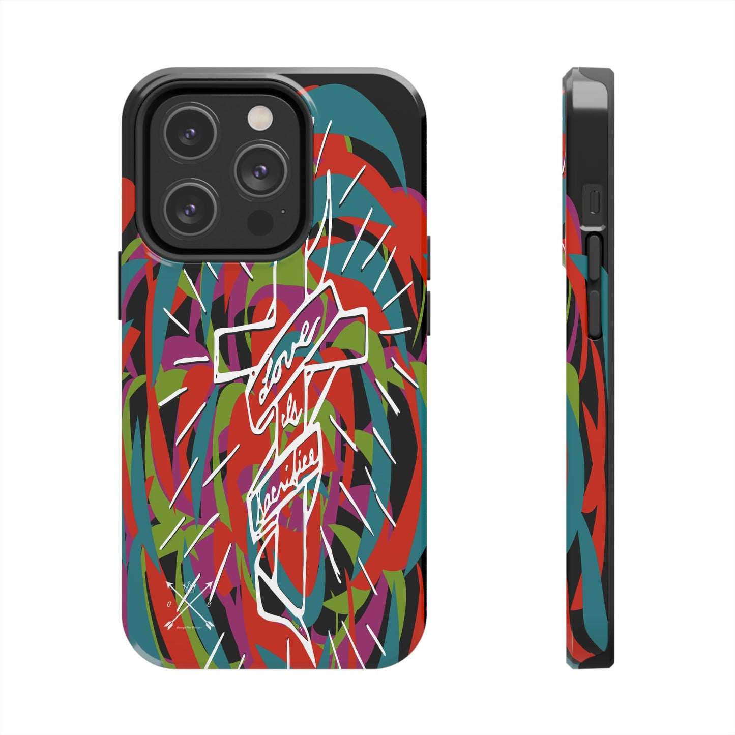 Love is Sacrifice - Tough Phone Cases