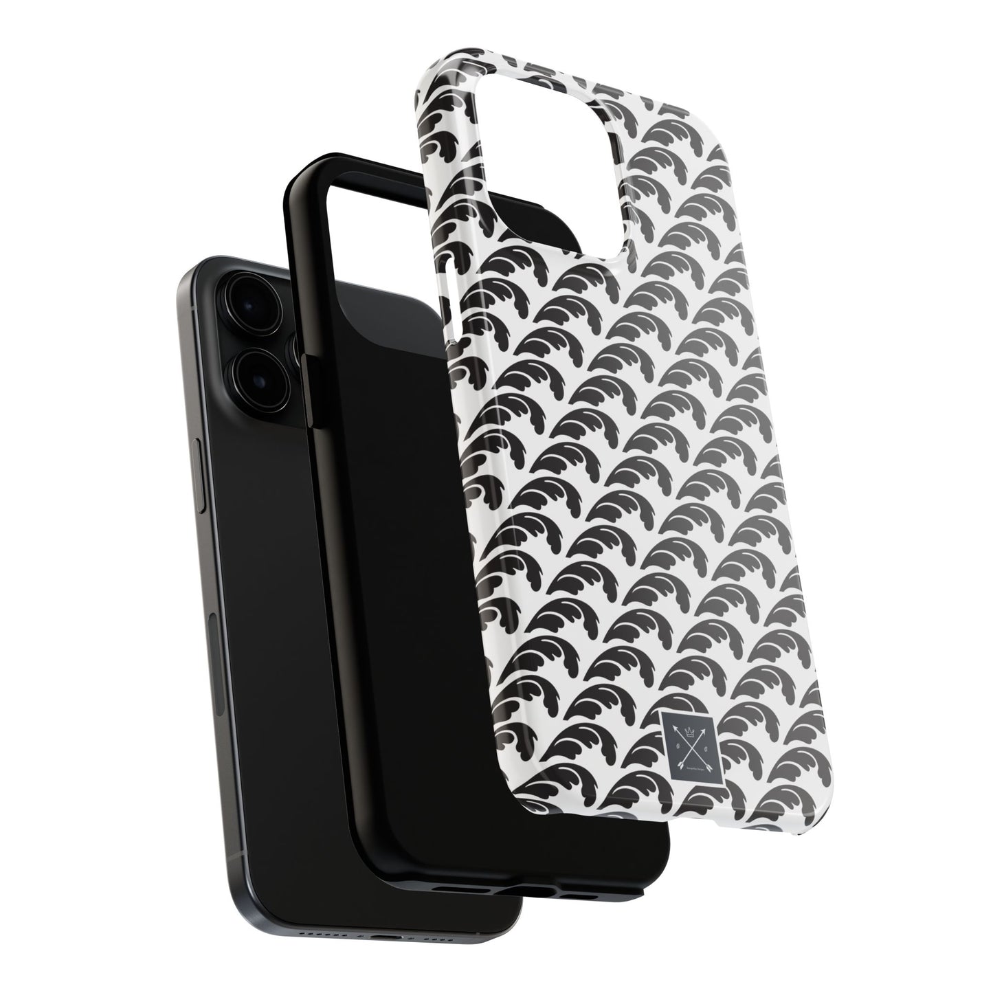 Beautiful Beloved One Flourish (black/white) - Tough Phone Cases