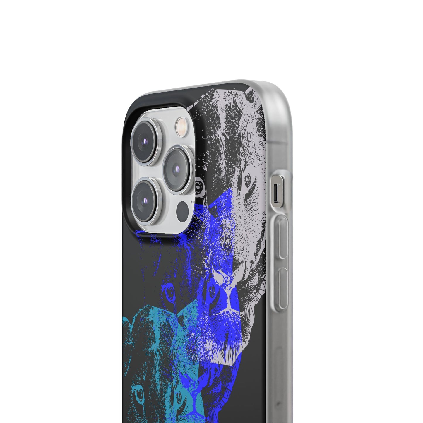 Lioness Arising (black/blue/silver) - Flexi Cases