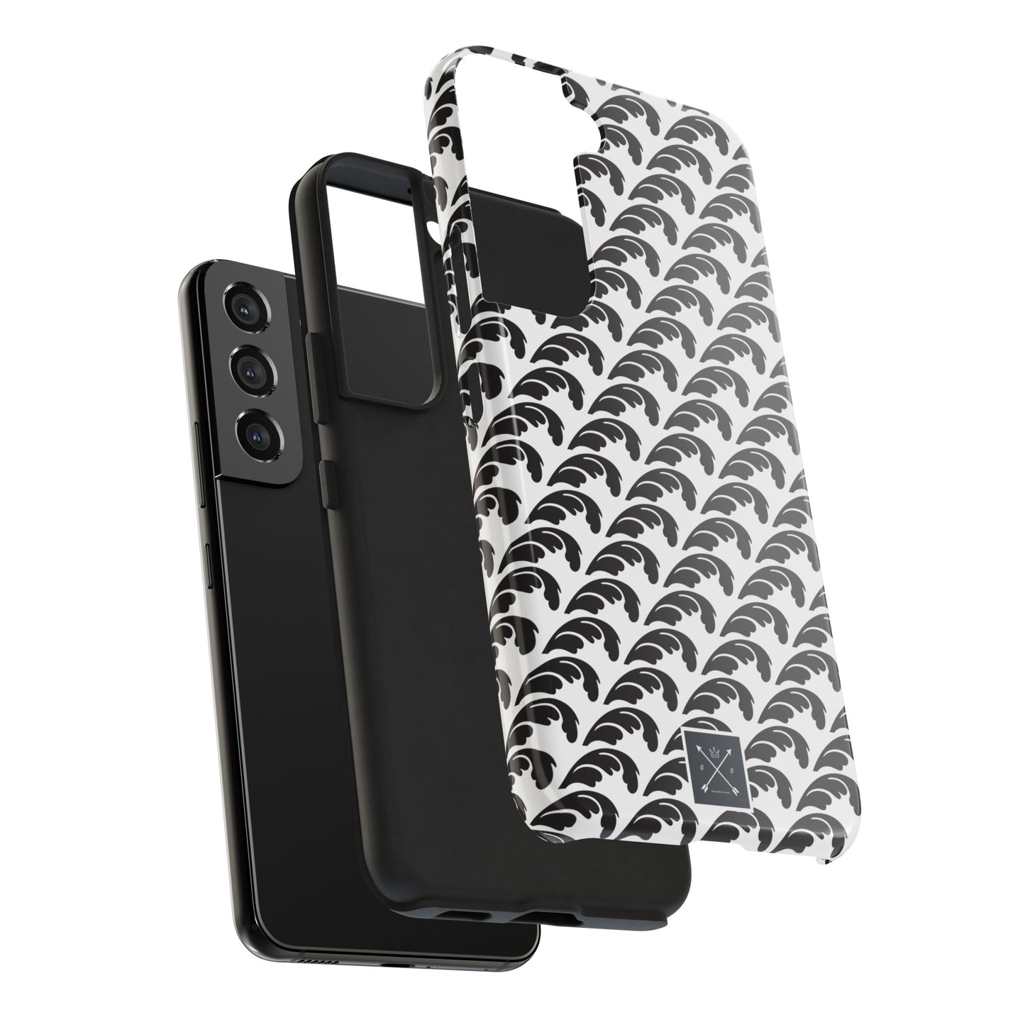Beautiful Beloved One Flourish (black/white) - Tough Phone Cases