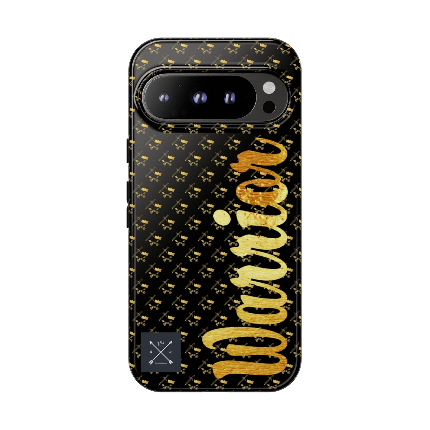 Gold and Bold Warrior - Tough Phone Cases