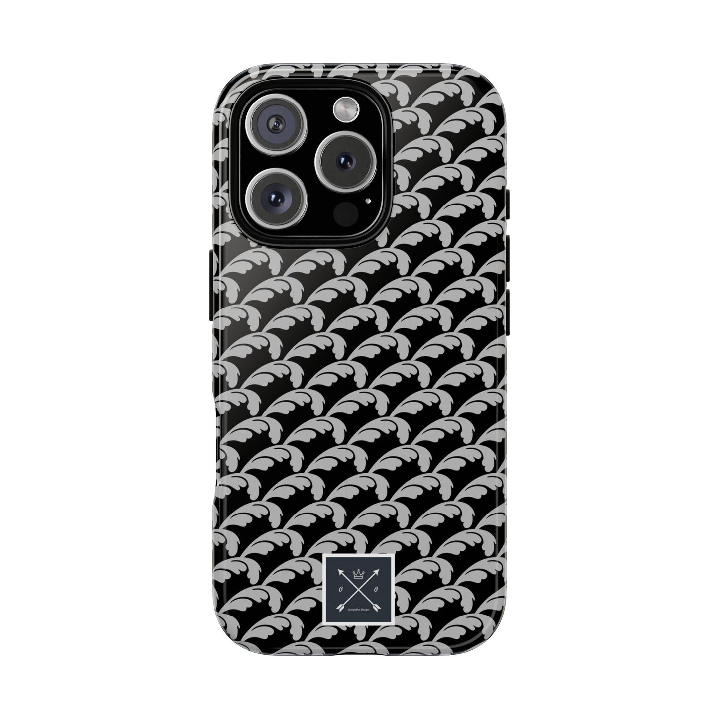 Beautiful Beloved One Flourish (black/silver) - Tough Phone Cases