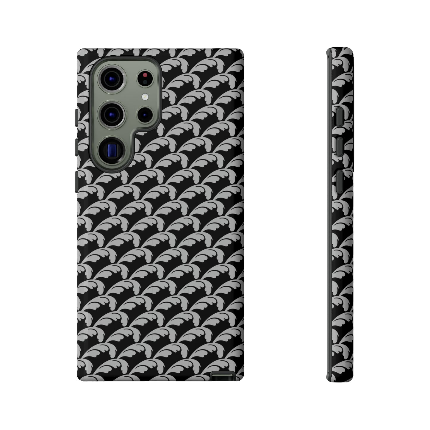 Beautiful Beloved One Flourish (black/silver) - Tough Phone Cases