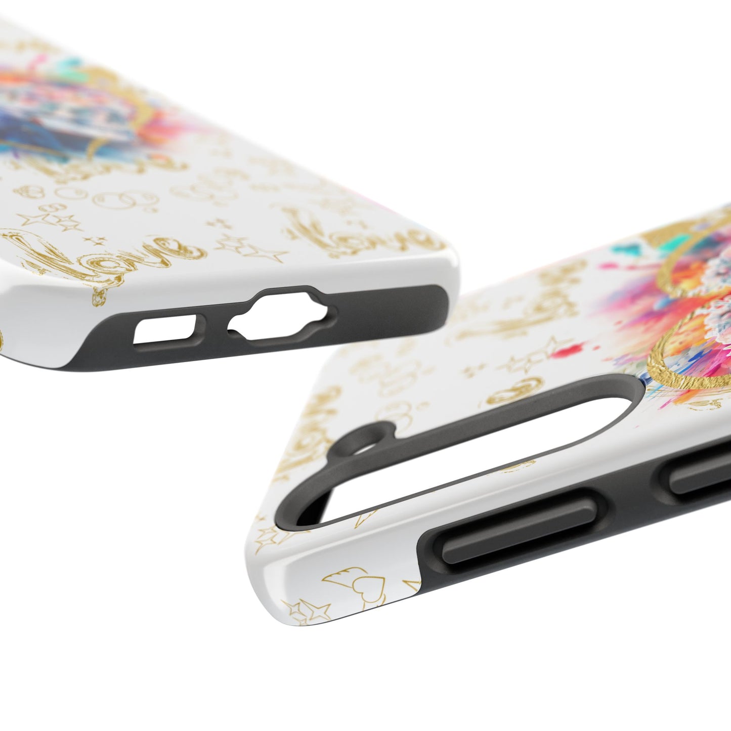 Love is Golden Watercolor - Tough Phone Cases