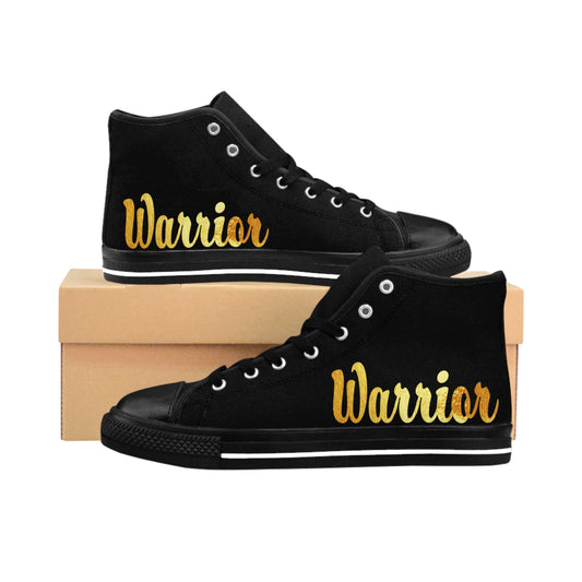 Men's - Gold and Bold Warrior - High-top Sneakers