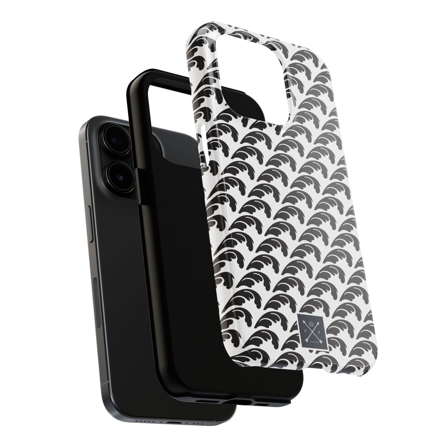 Beautiful Beloved One Flourish (black/white) - Tough Phone Cases