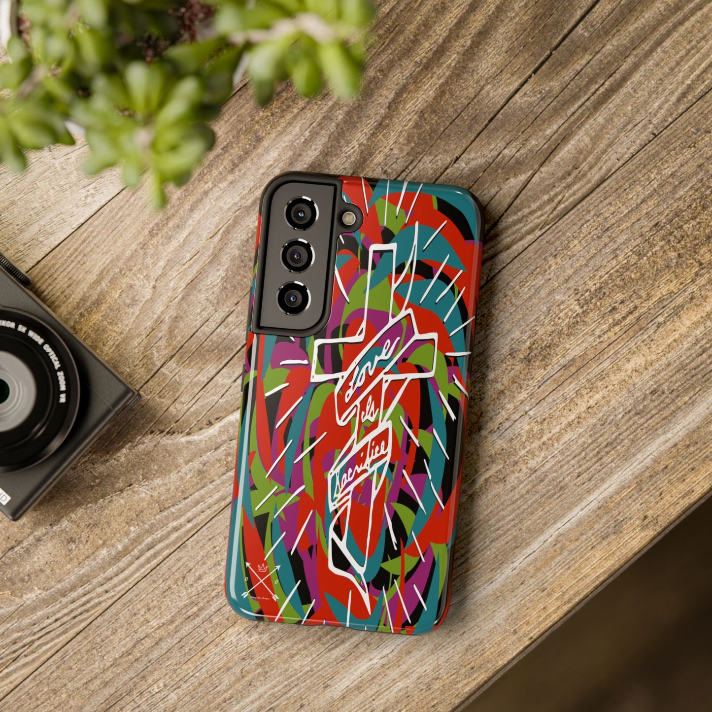 Love is Sacrifice - Tough Phone Cases