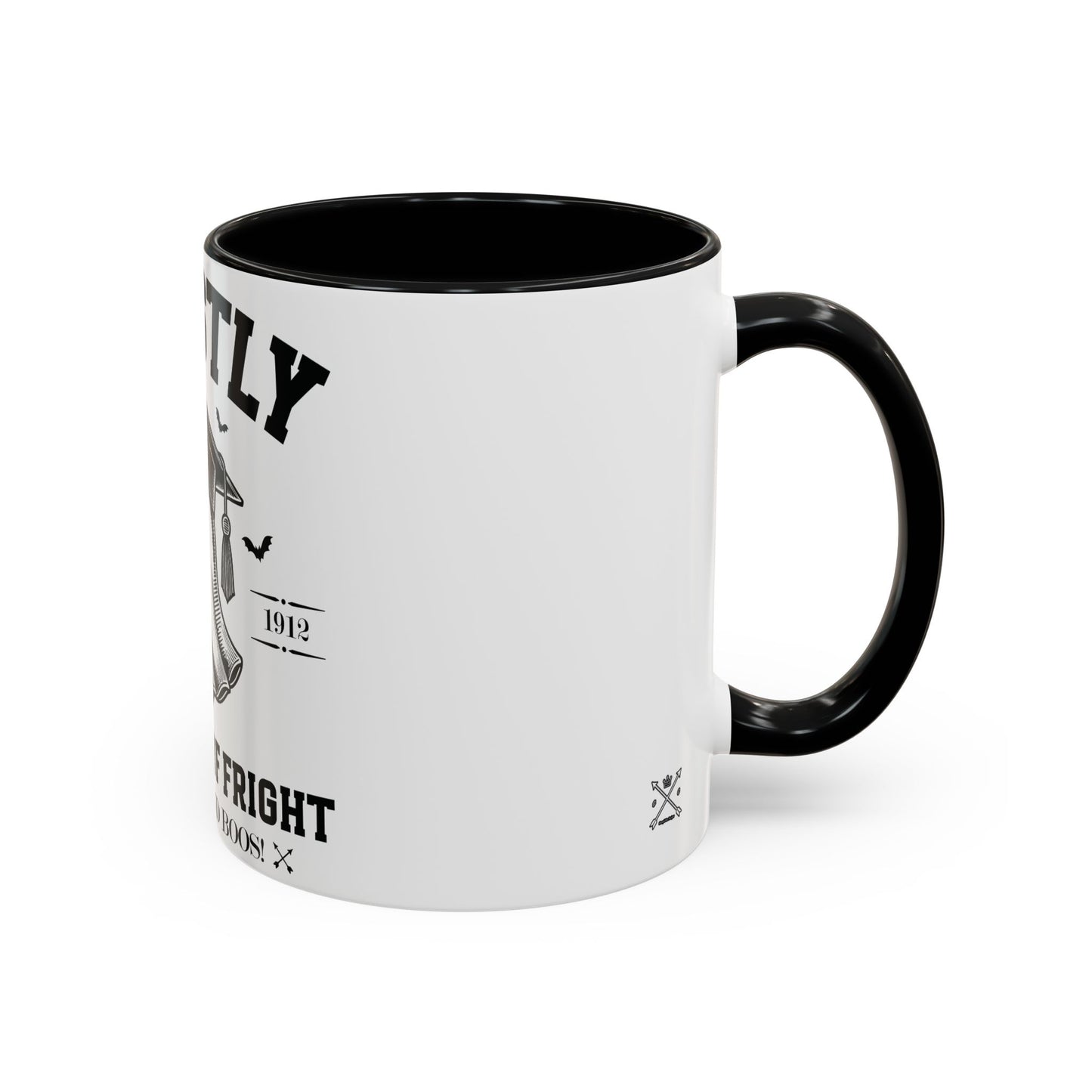 Ghostly Institute of Fright - Accent Coffee Mug (11, 15oz)