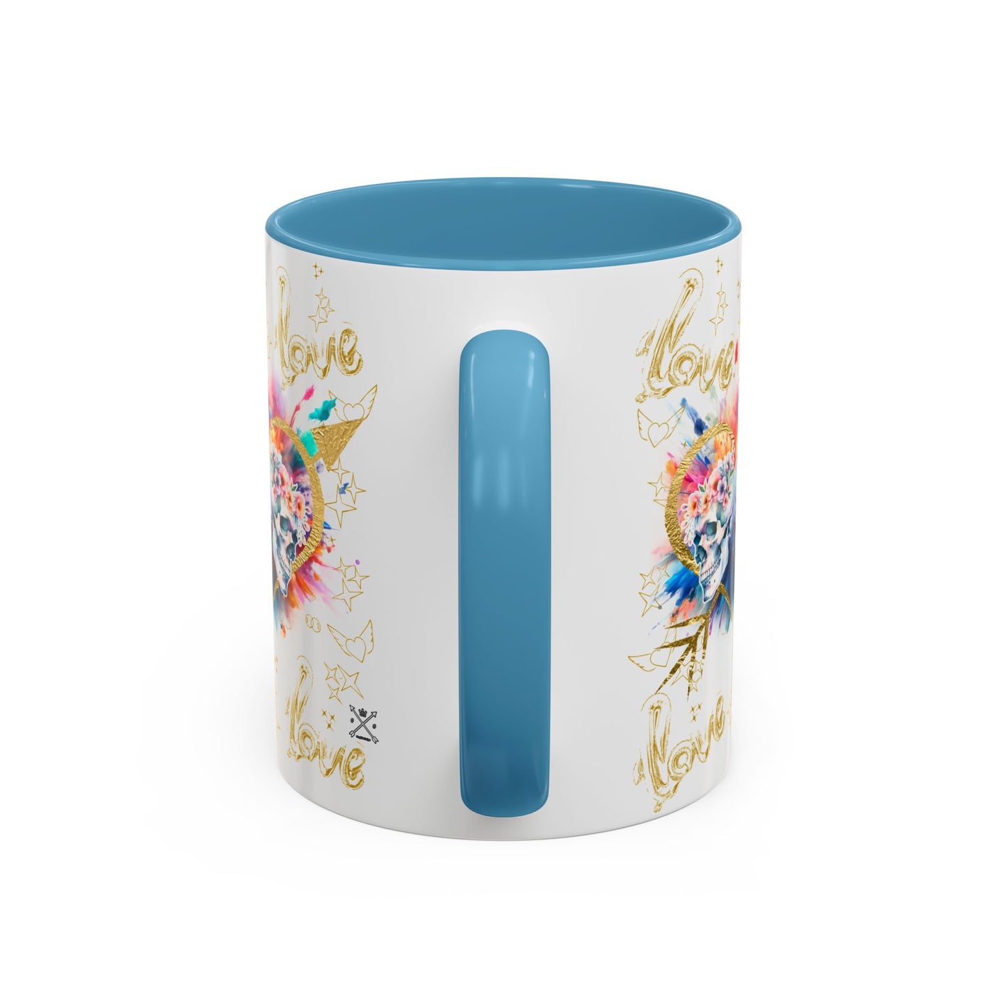 Love is Golden Watercolor - Accent Coffee Mug (11, 15oz)