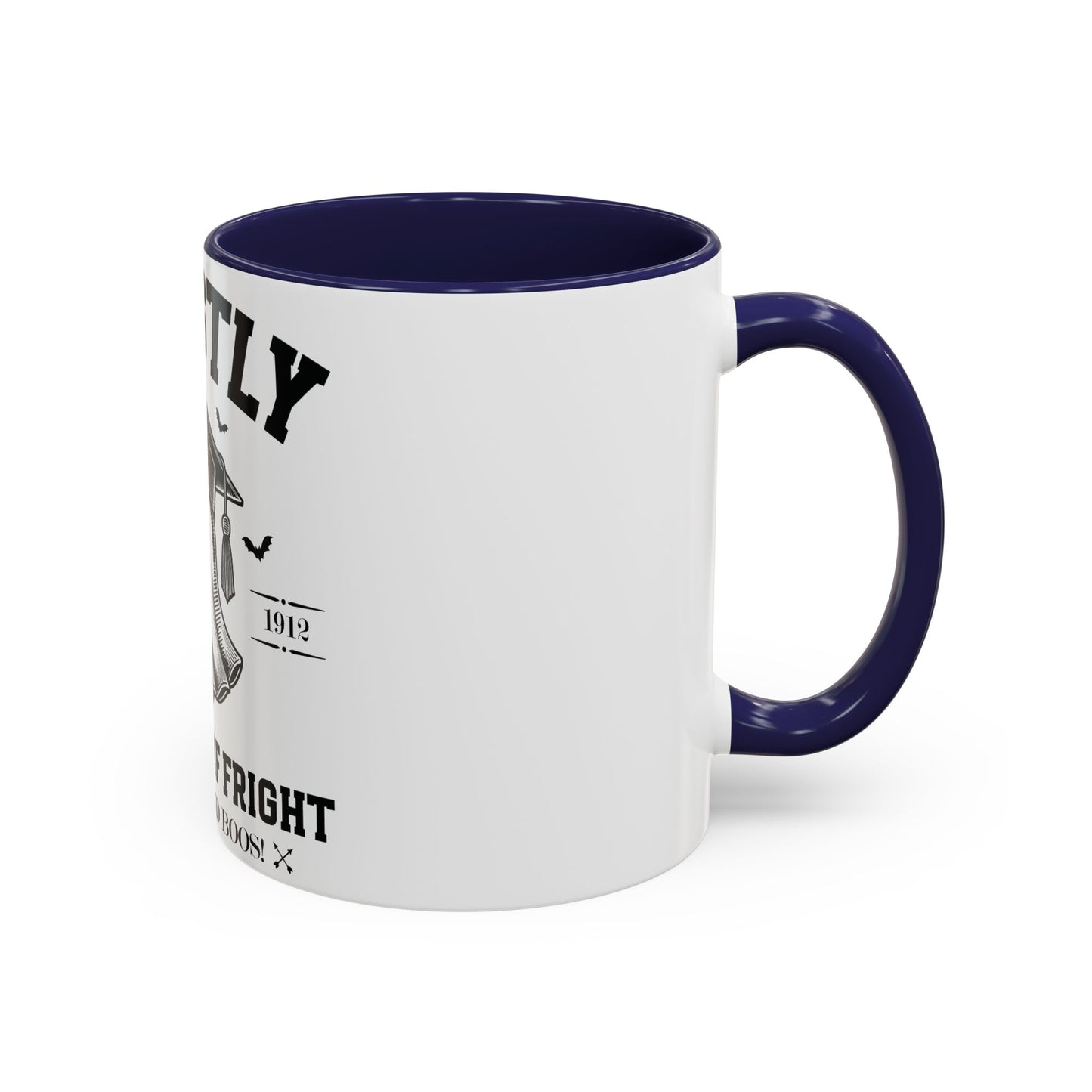 Ghostly Institute of Fright - Accent Coffee Mug (11, 15oz)