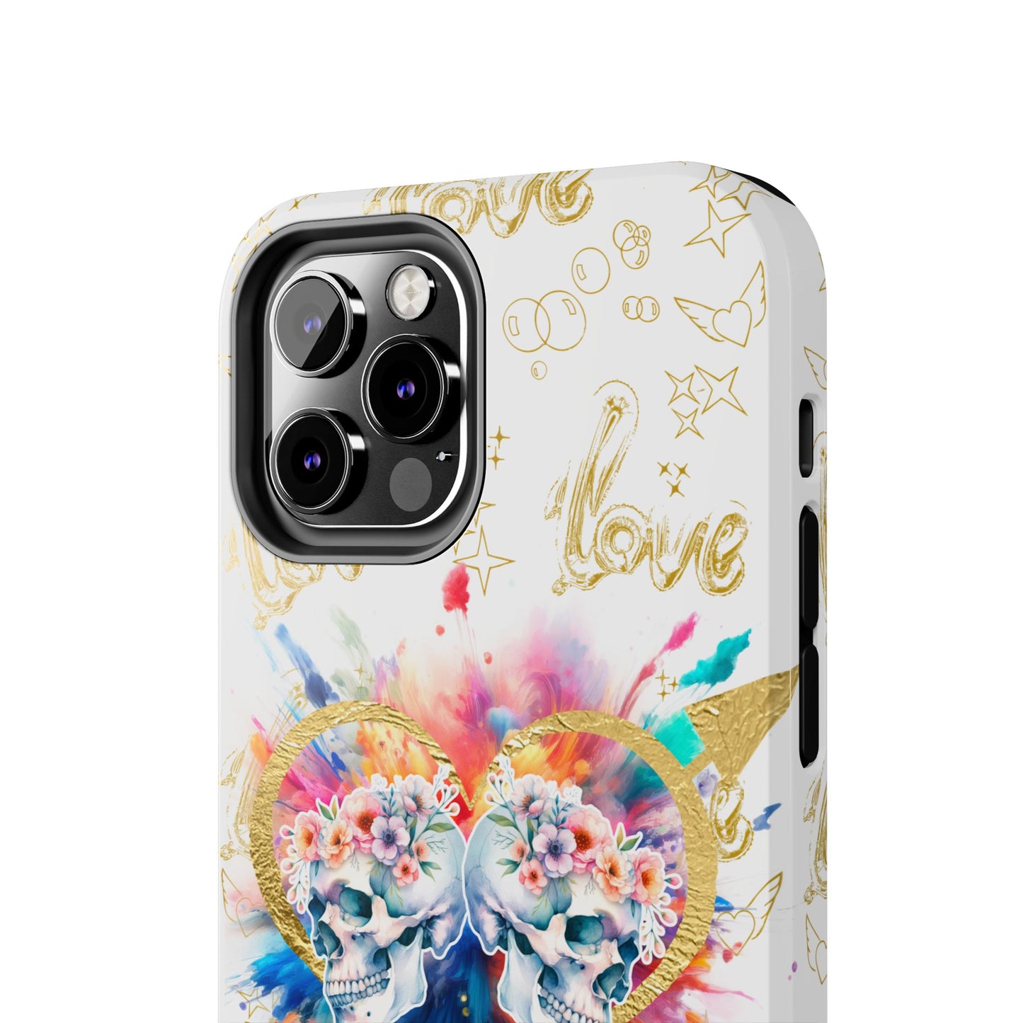 Love is Golden Watercolor - Tough Phone Cases