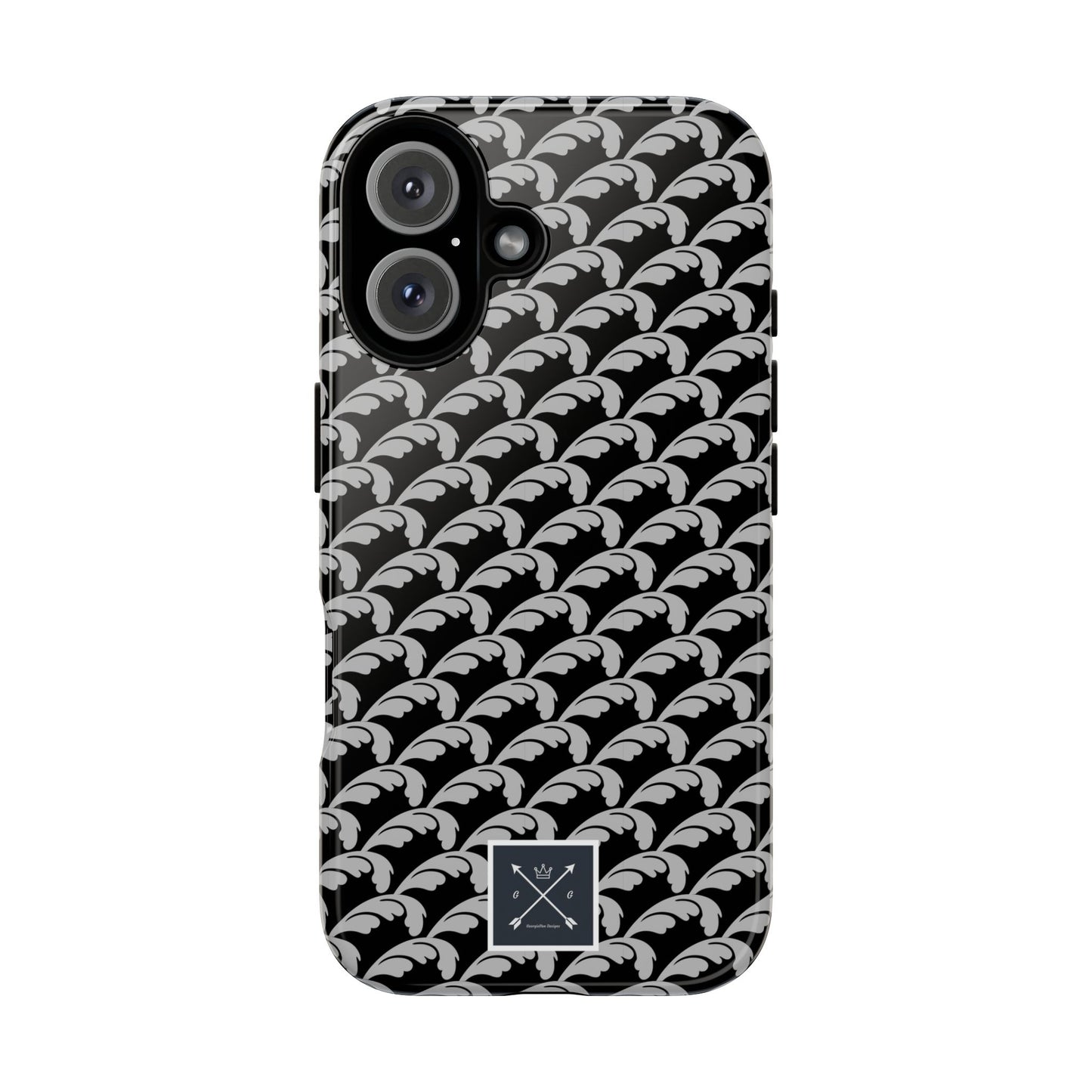 Beautiful Beloved One Flourish (black/silver) - Tough Phone Cases