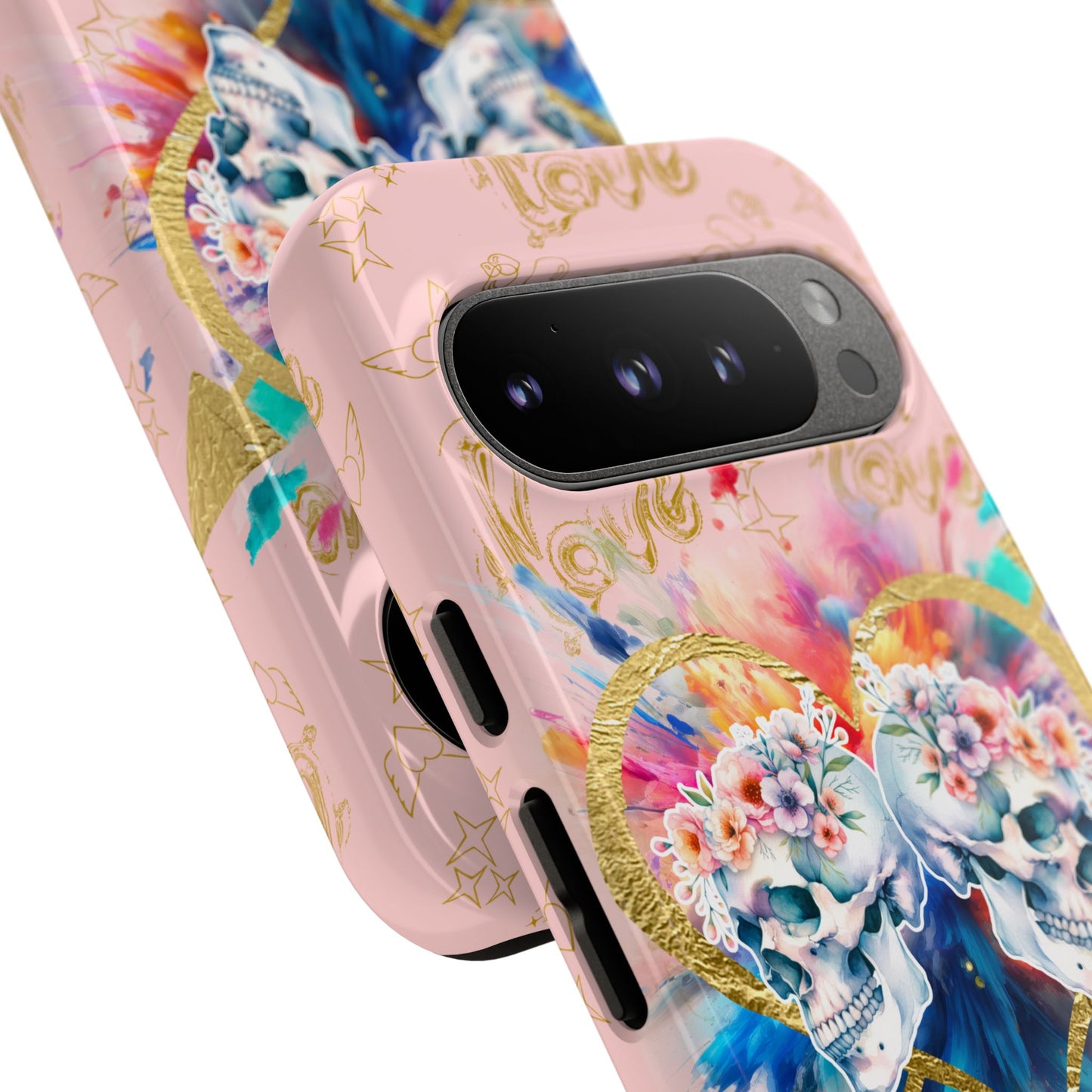 Love is Golden Watercolor (pink) - Tough Cases