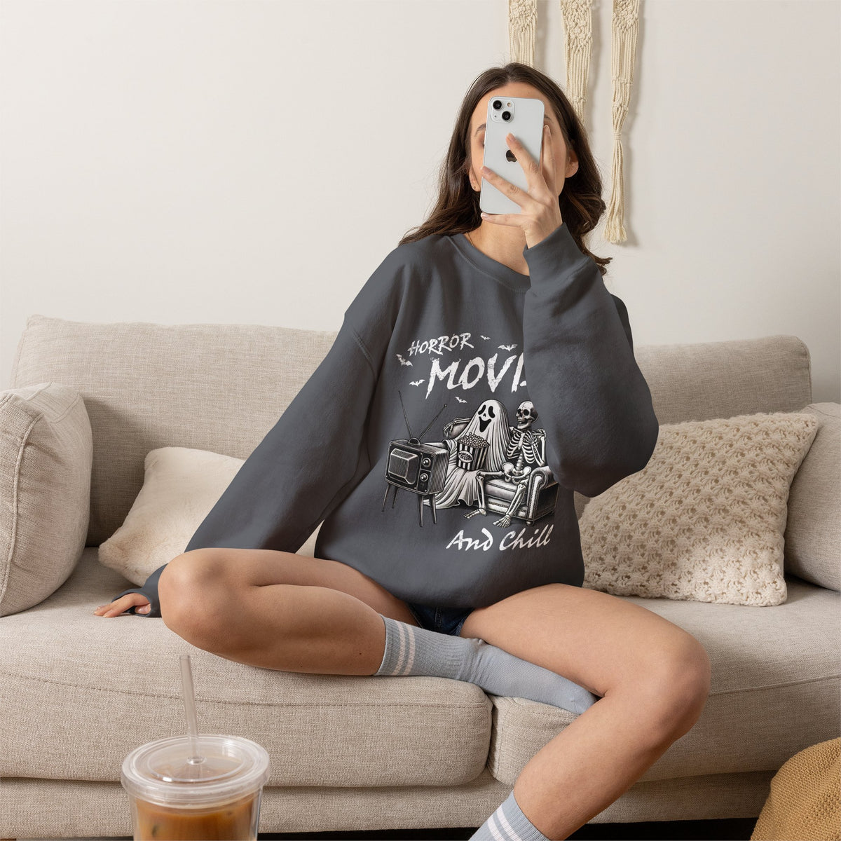 Horror Movies and Chill - Sweatshirt