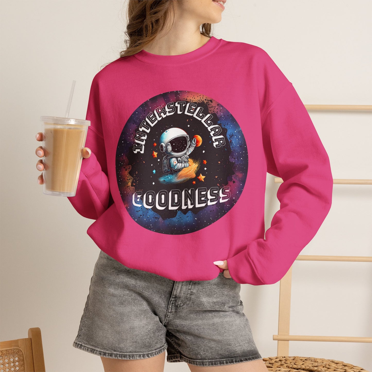 Interstellar Goodness - Unisex Crewneck Sweatshirt