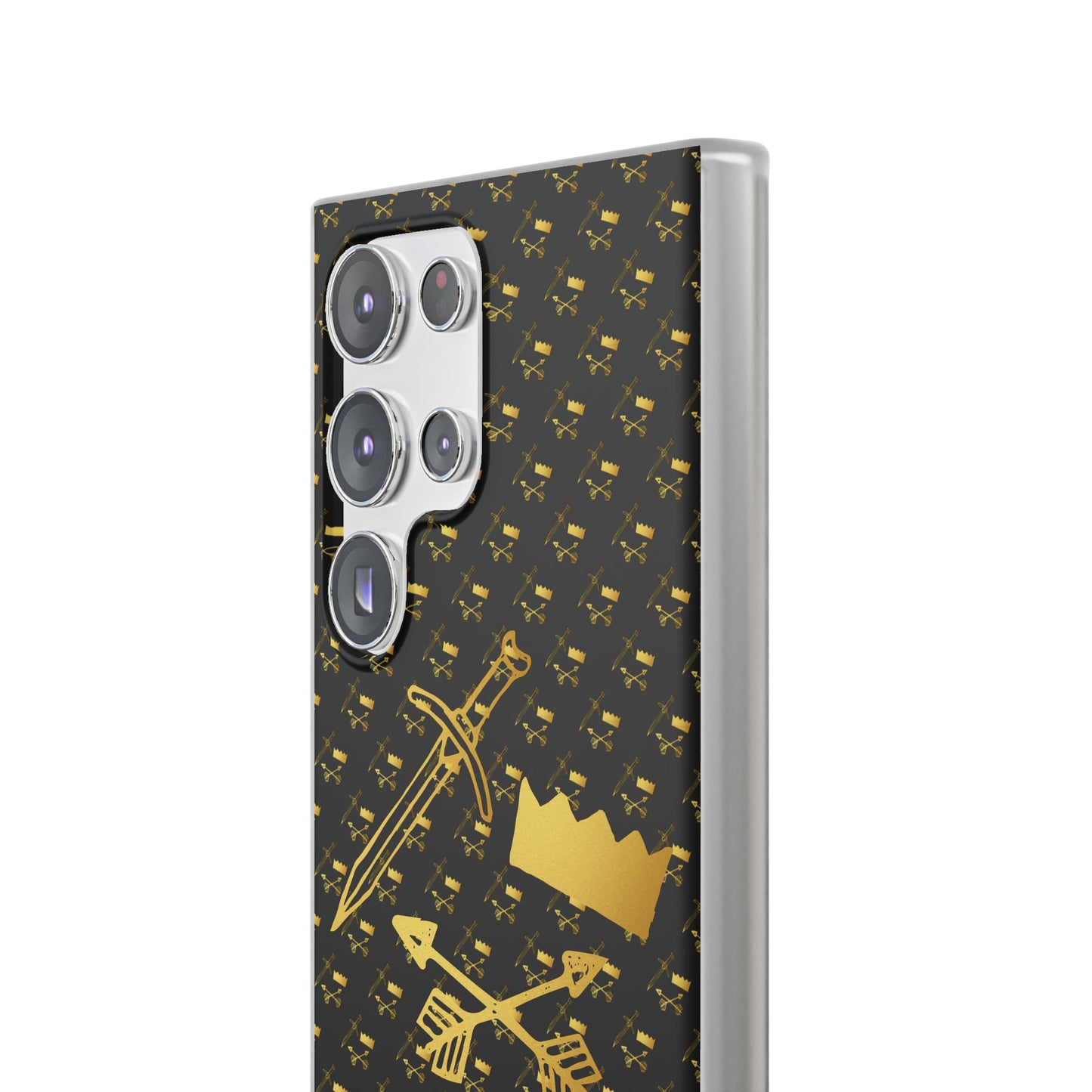 Gold and Bold Warrior - Flexi  Phone Cases