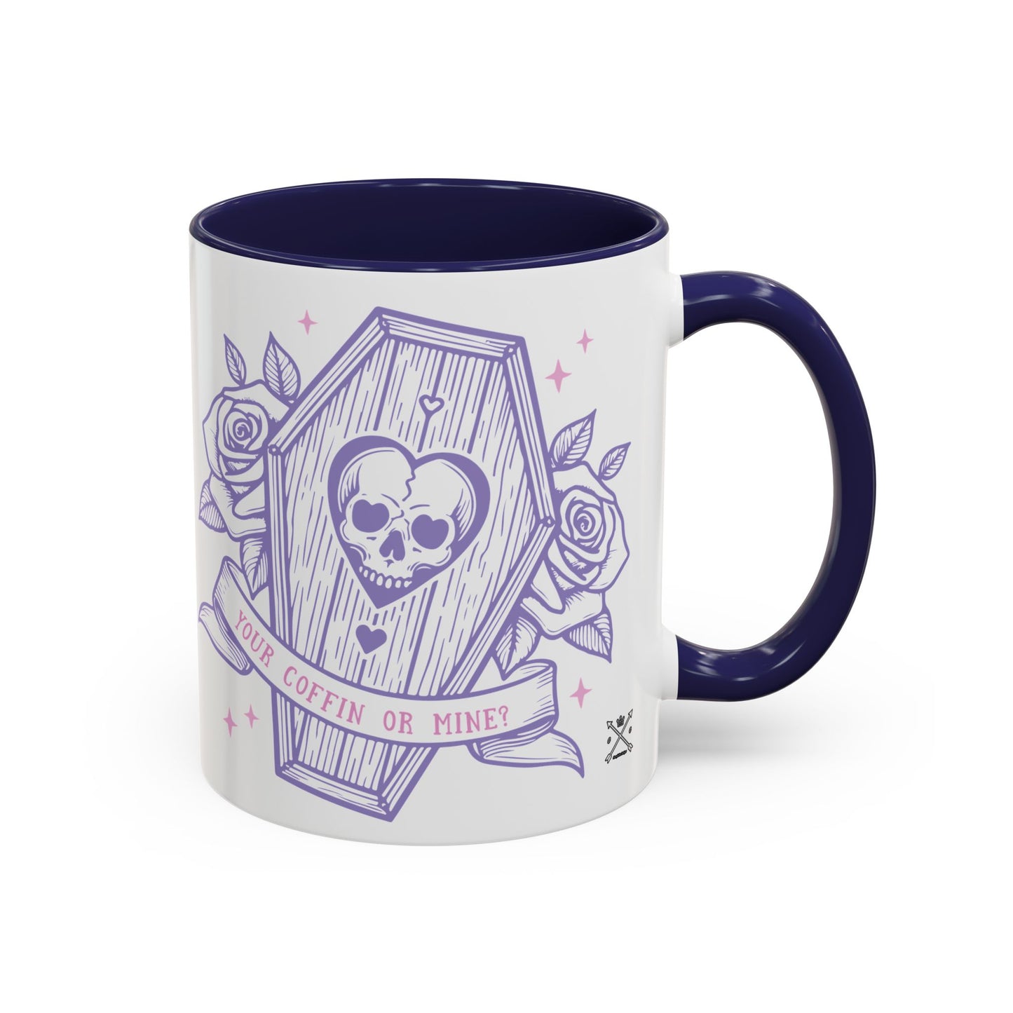 Your Coffin or Mine? - Accent Coffee Mug (11, 15oz)