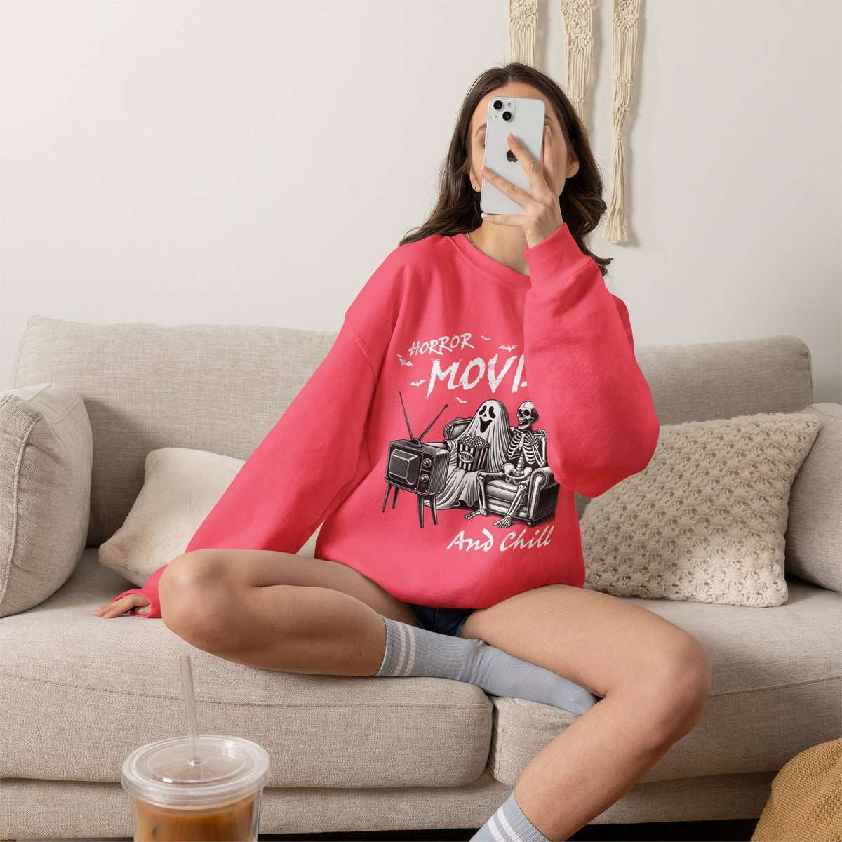 Horror Movies and Chill - Sweatshirt