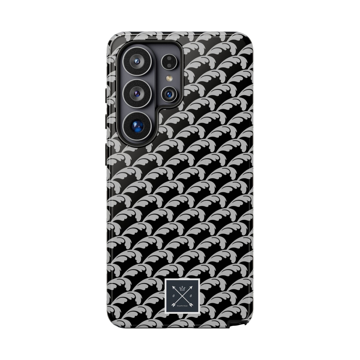 Beautiful Beloved One Flourish (black/silver) - Tough Phone Cases