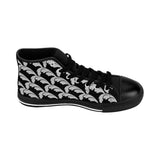 Women's Beautiful Beloved One (Silver and Black) -  High-top Sneakers