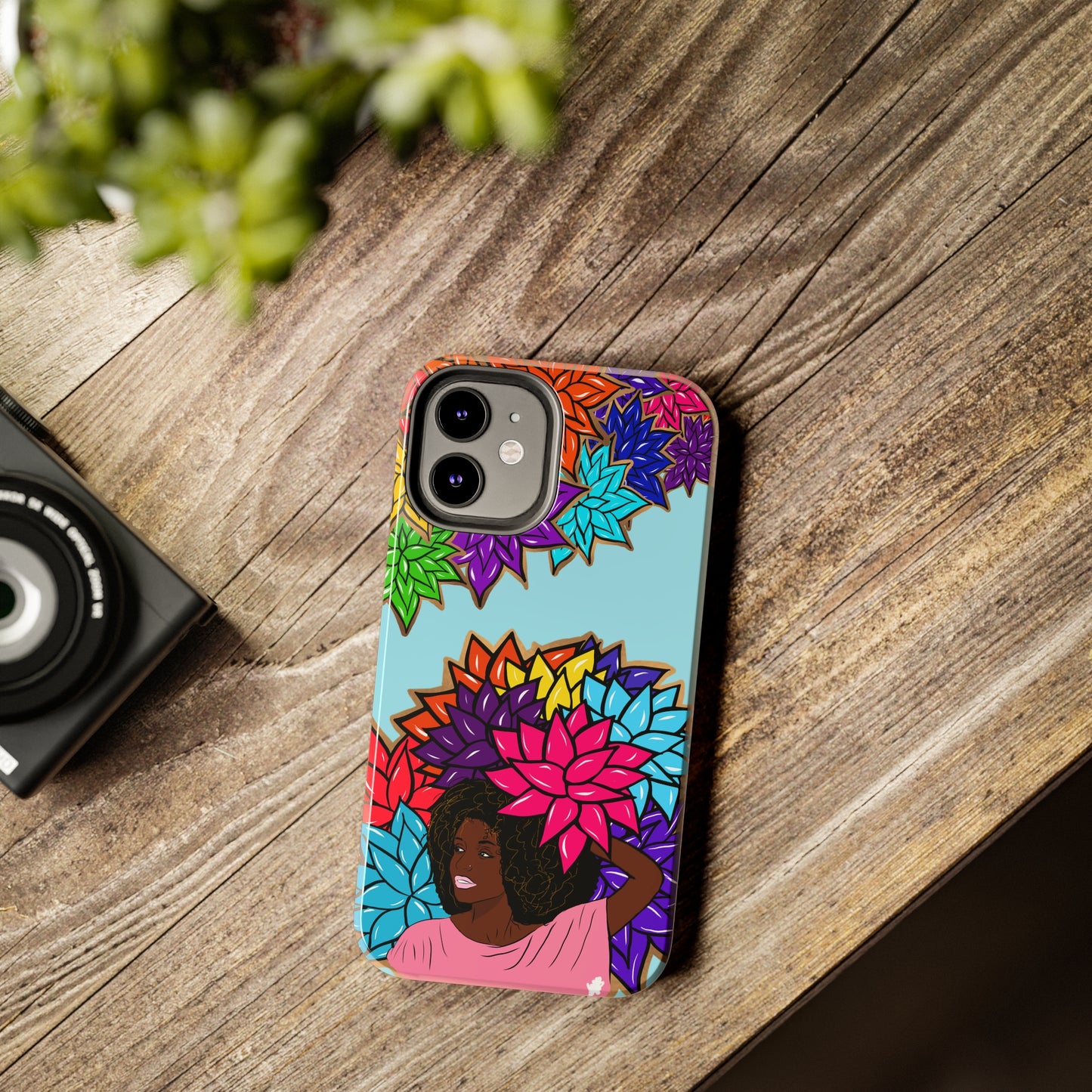 Beauty with Flowers - Tough Phone Cases