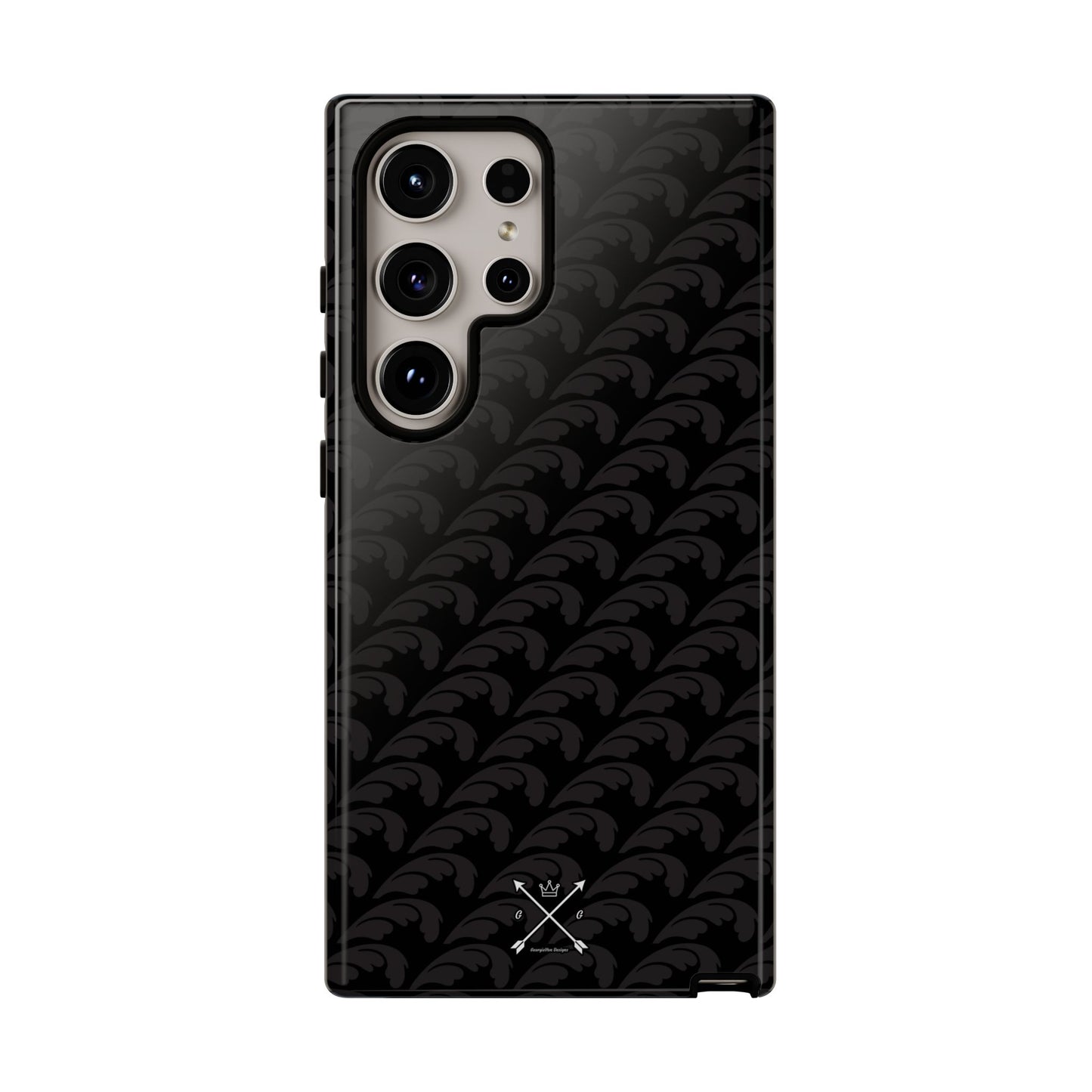 Beautiful Beloved One Flourish - Tough Phone Cases (black/black)