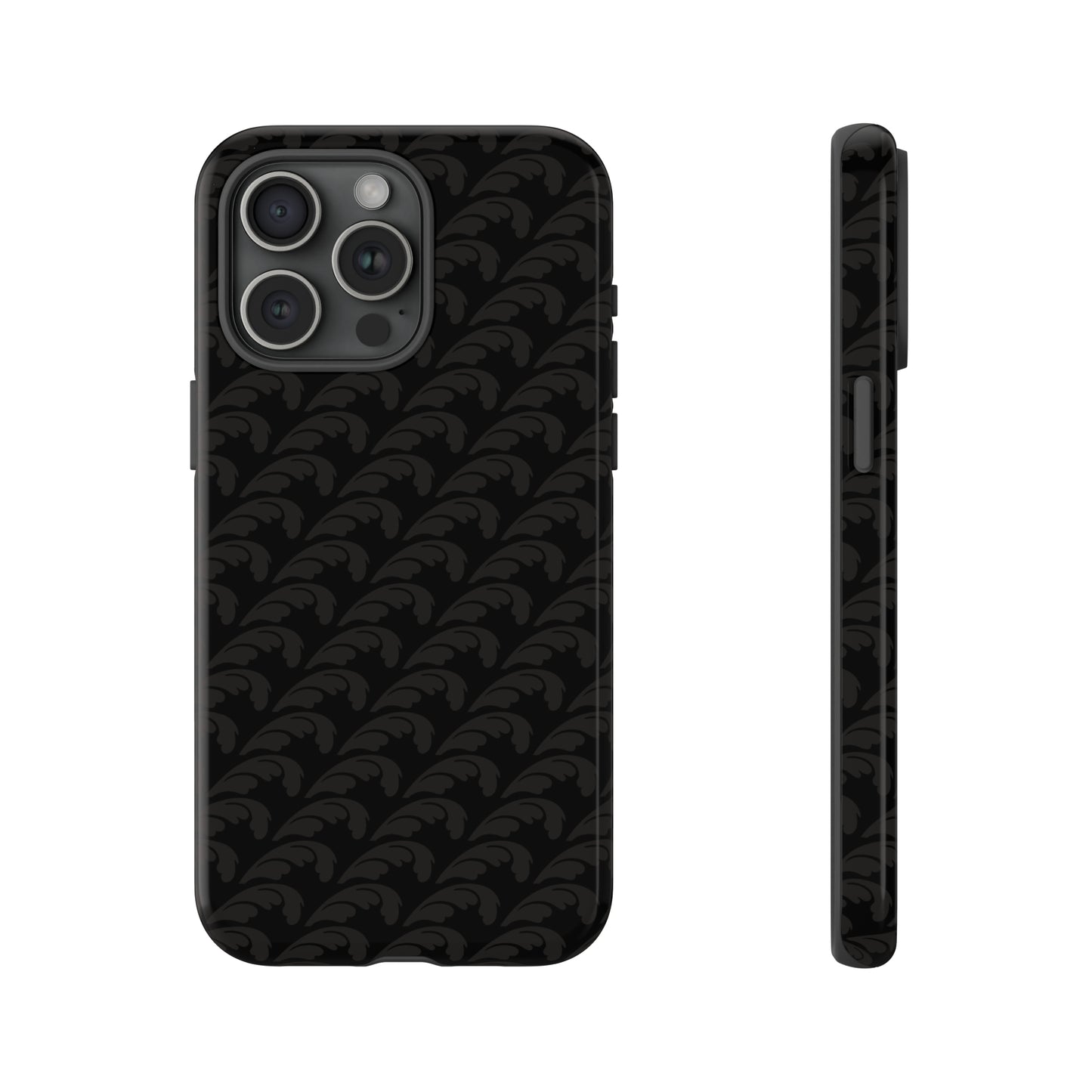 Beautiful Beloved One Flourish (black/black) - Tough Phone Cases