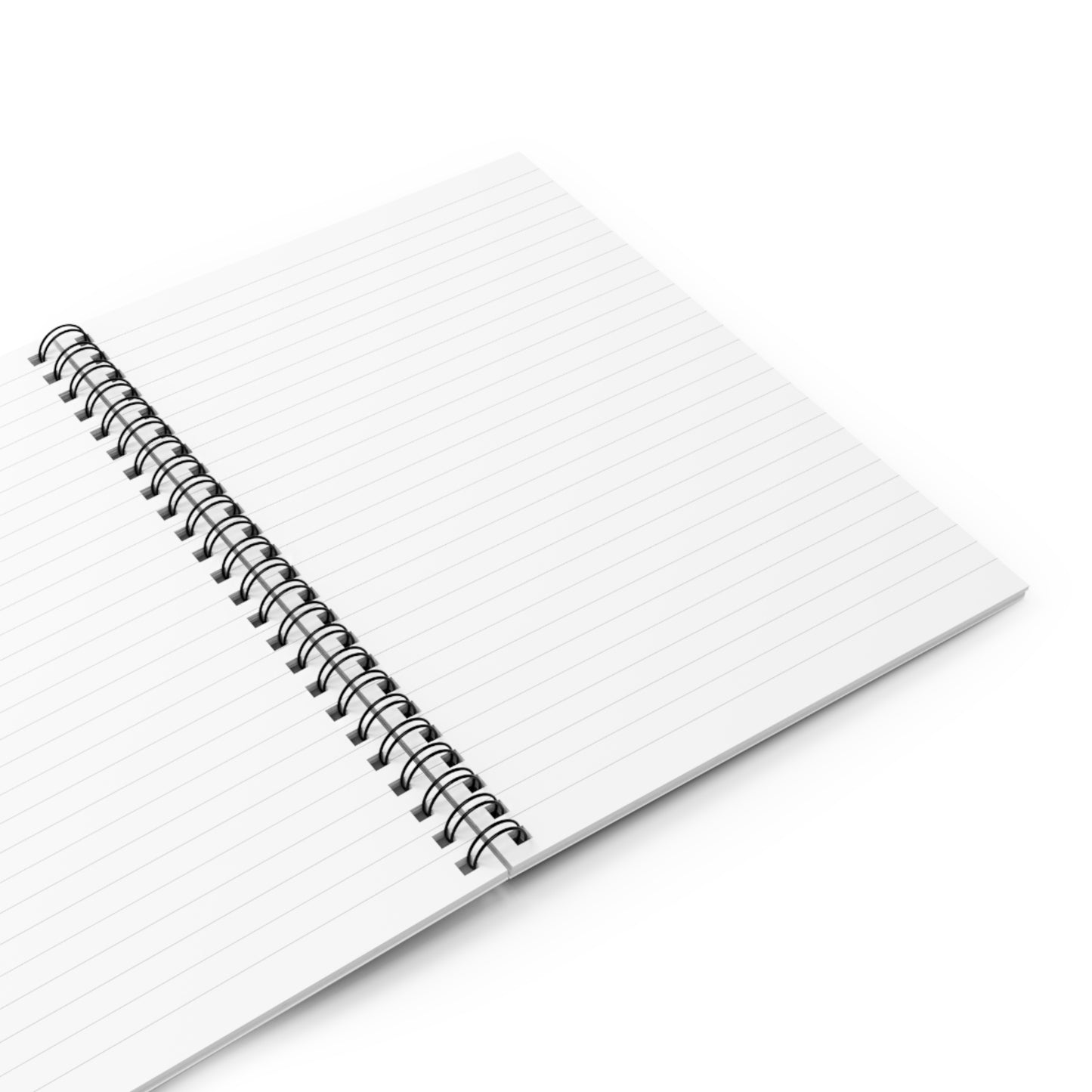 Lioness Arising - Spiral Notebook - Ruled Line - blk