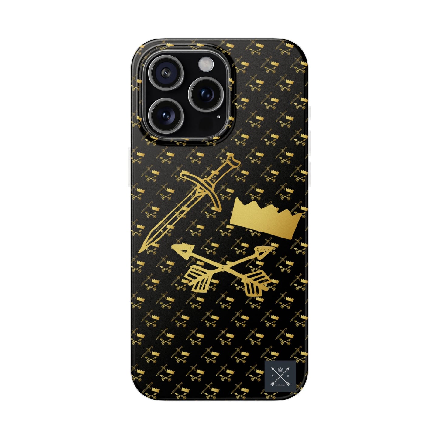 Gold and Bold Warrior - Flexi  Phone Cases