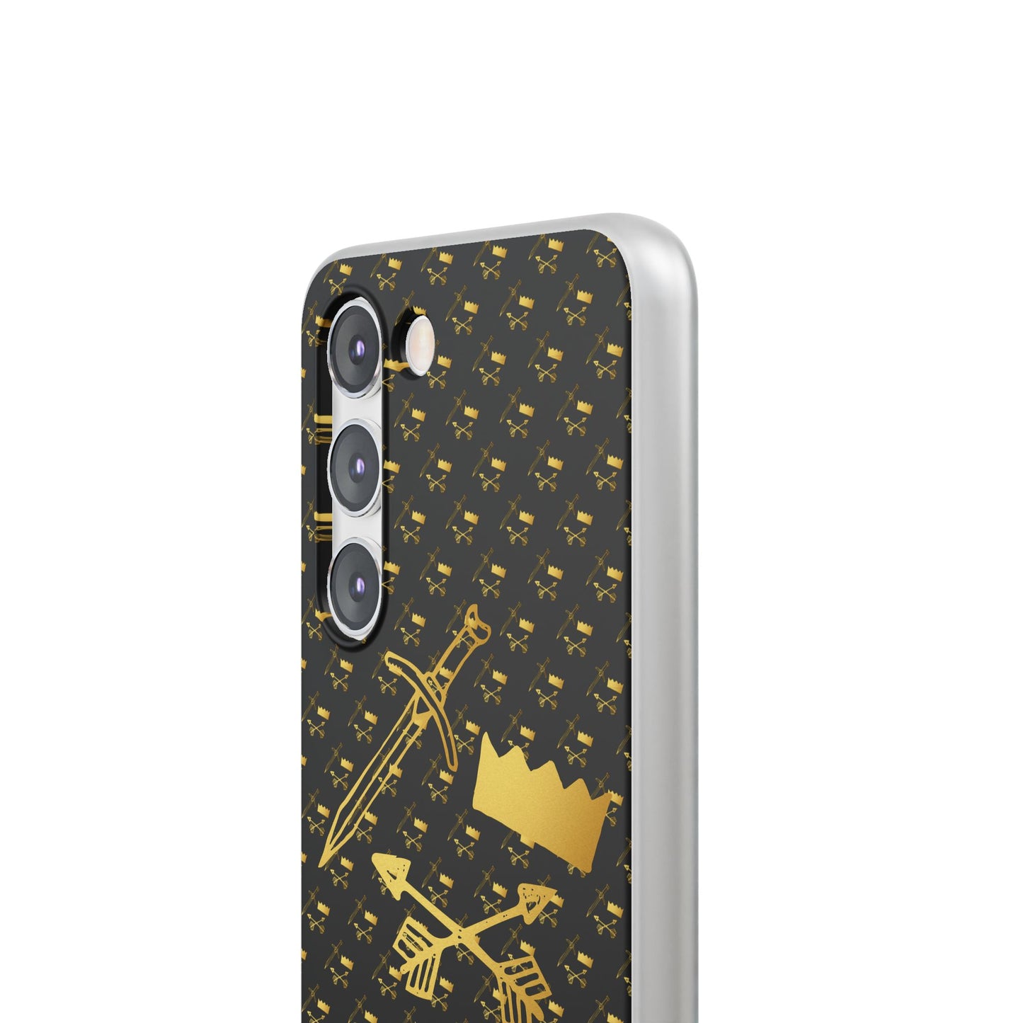 Gold and Bold Warrior - Flexi  Phone Cases