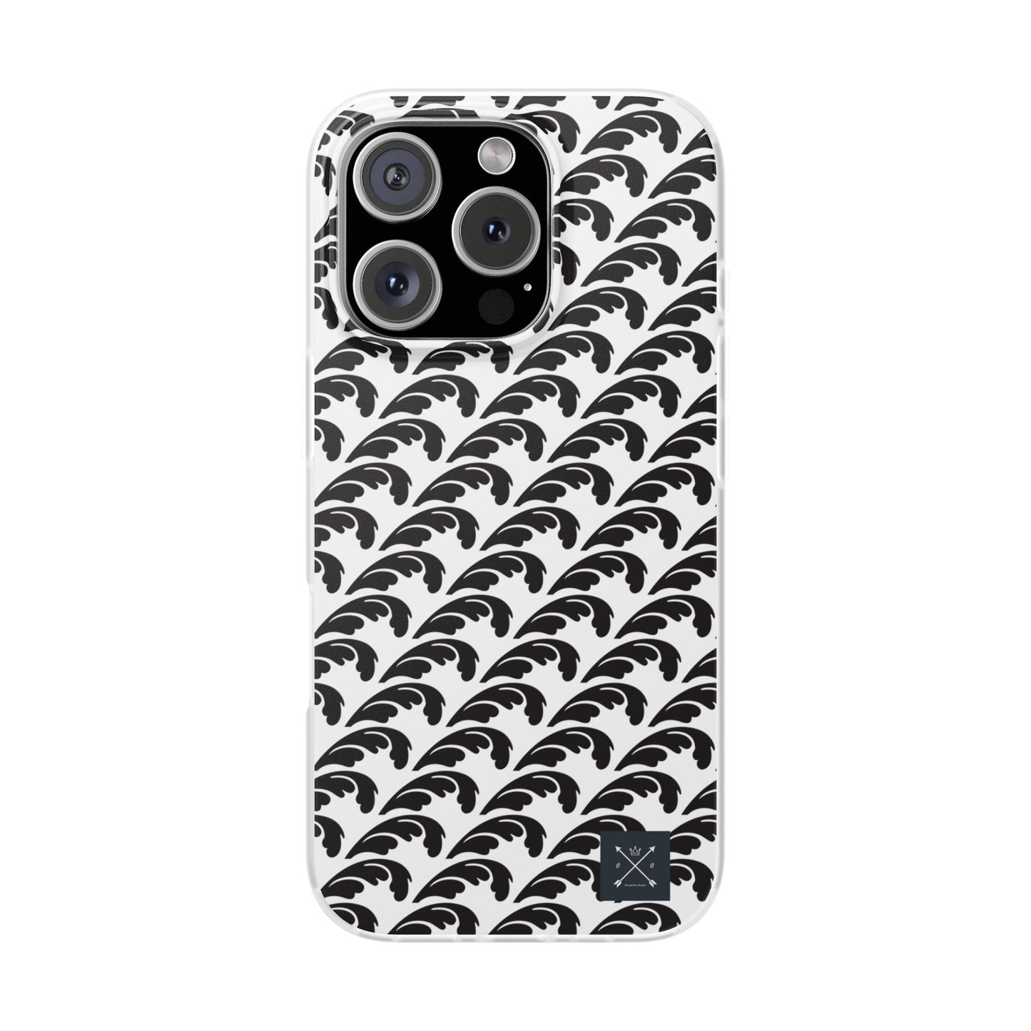 Beautiful Beloved Flourish (black/white) - Flexi Cases