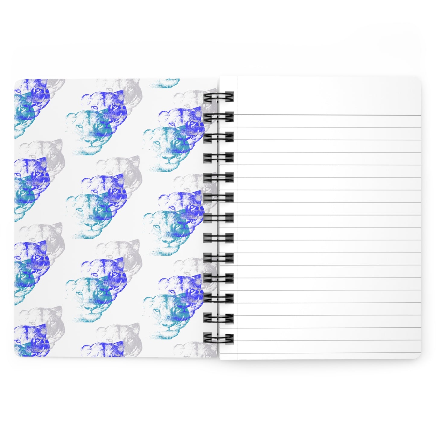 Lioness Arising - Spiral Notebook - Ruled Line - wht