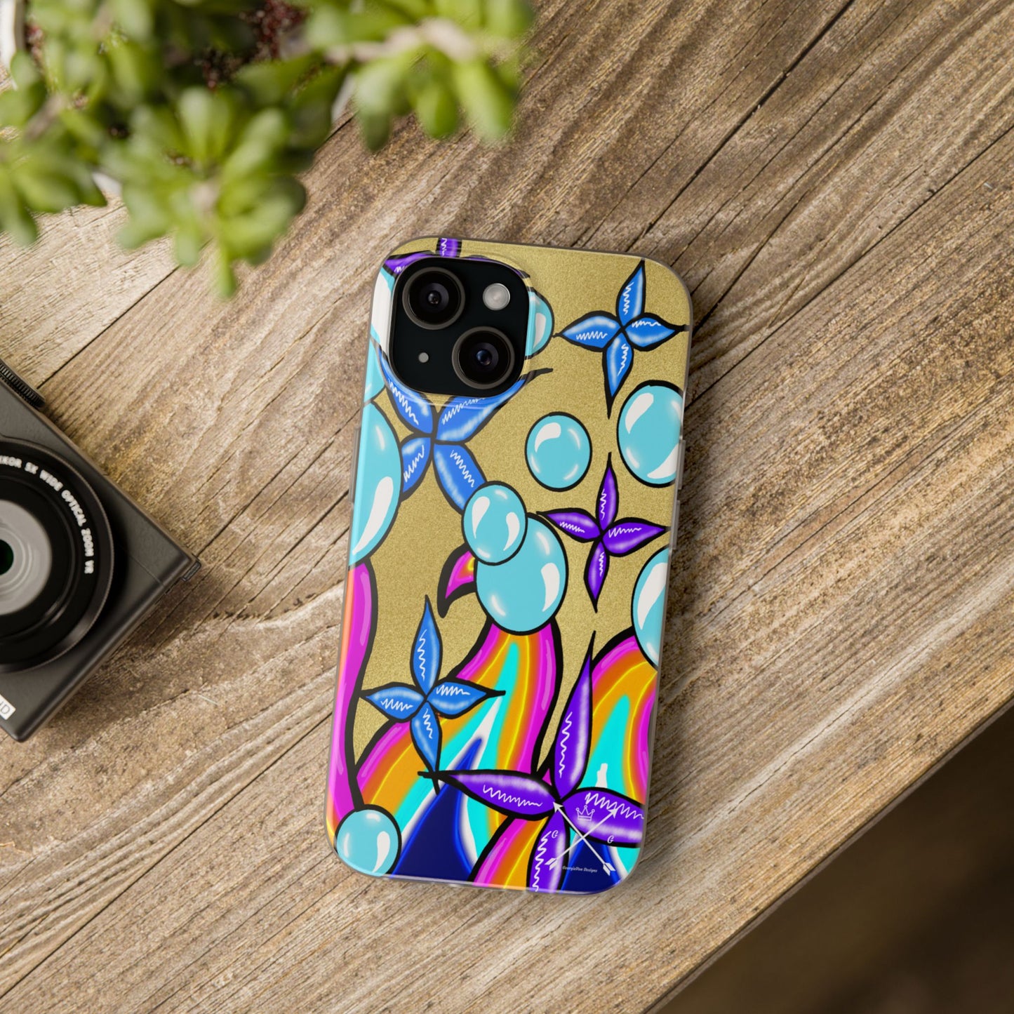 Bubble Rave (multi-colored)- Flexi Phone Cases