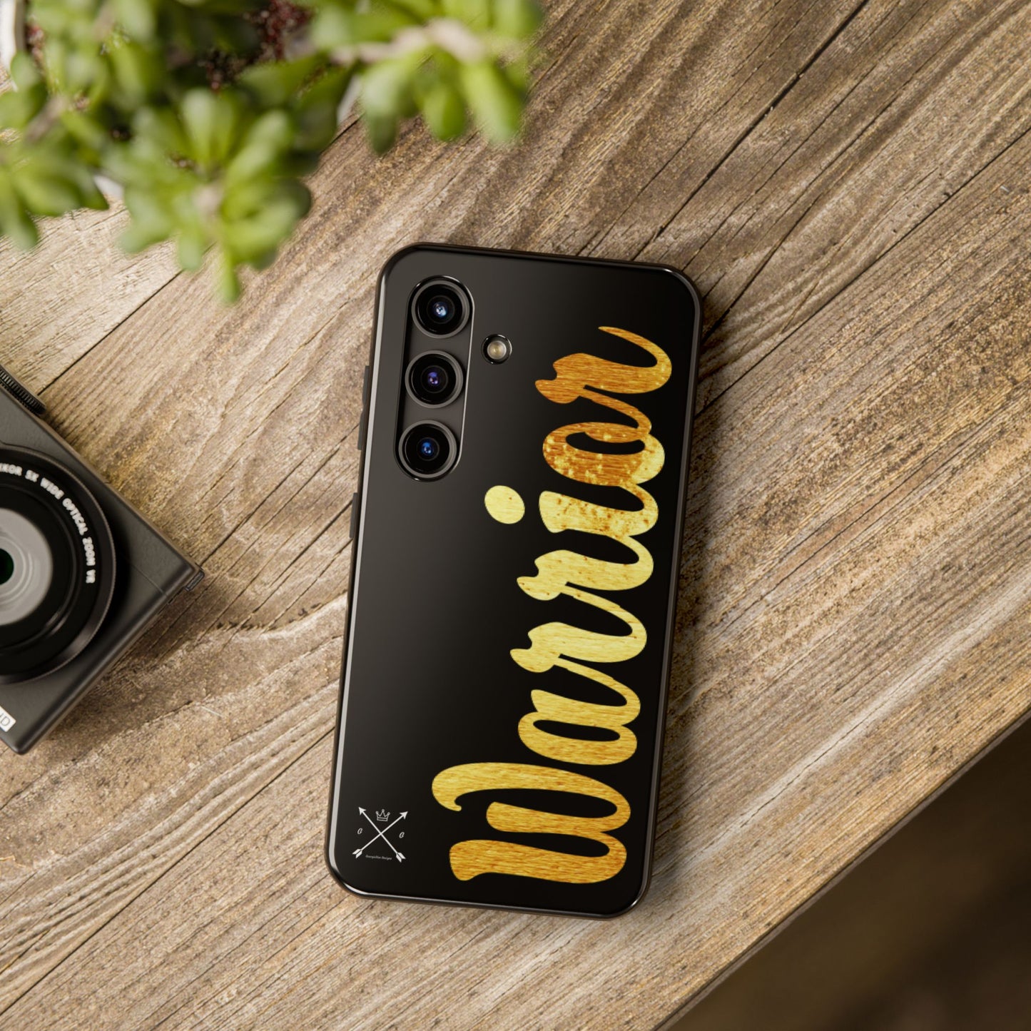 Gold and Bold Warrior - Tough Phone Cases
