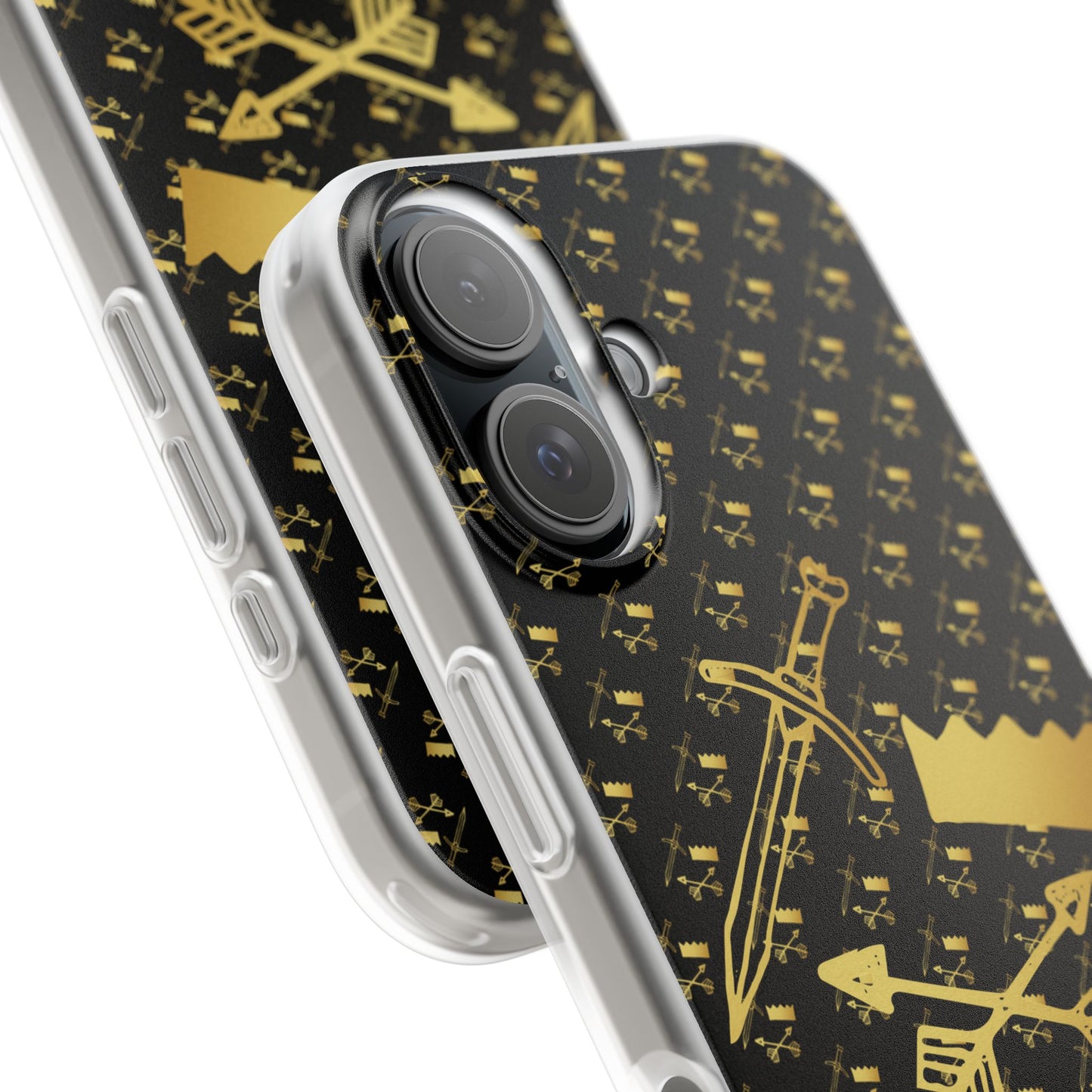 Gold and Bold Warrior - Flexi  Phone Cases