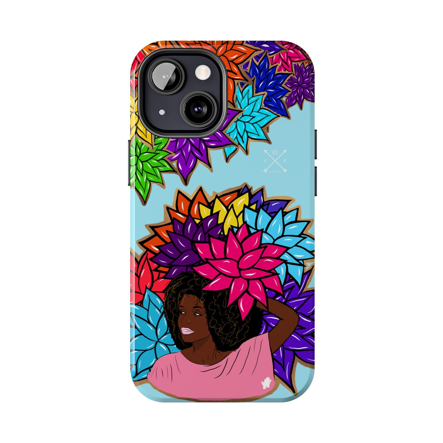 Beauty with Flowers - Tough Phone Cases