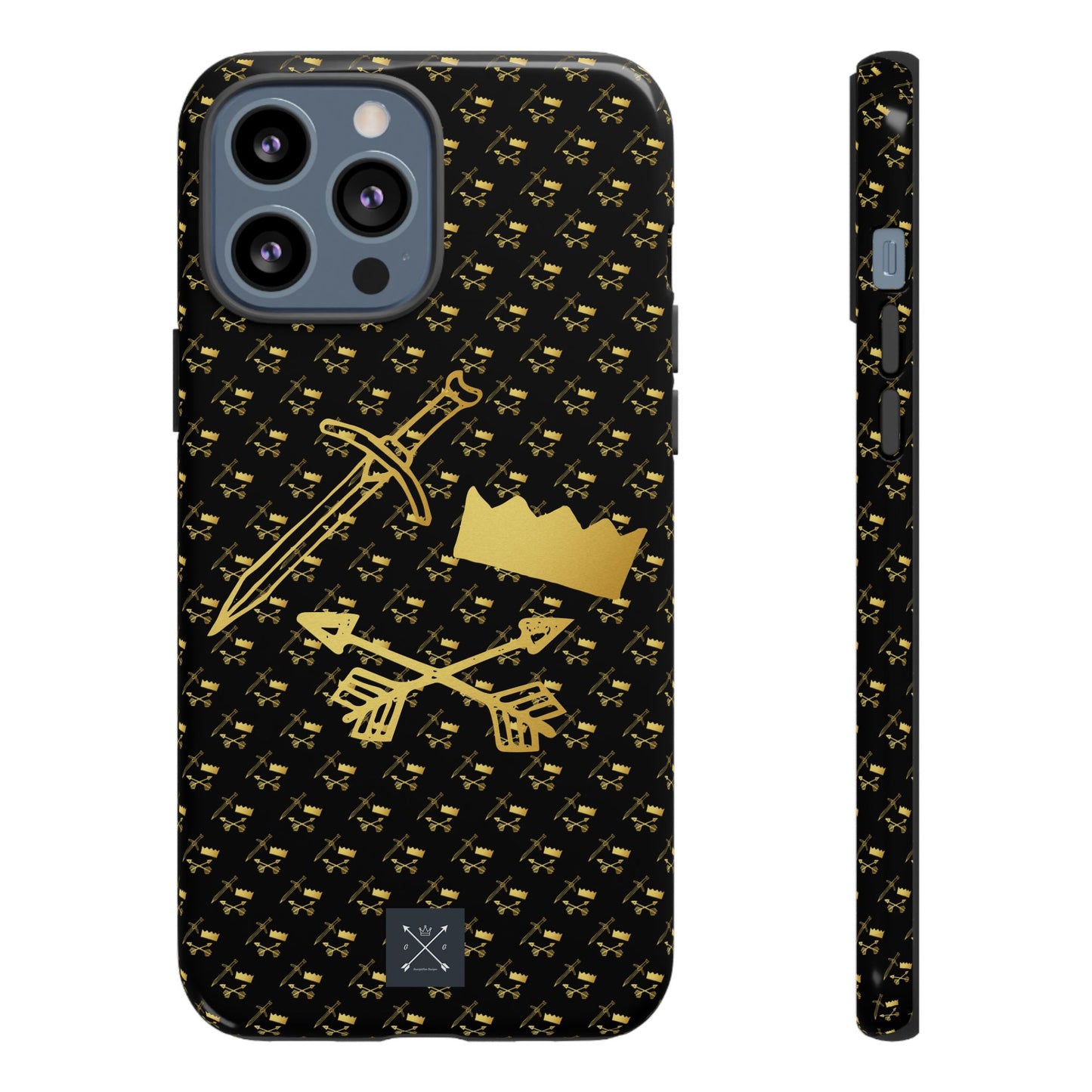 Gold and Bold Warrior - Tough Phone Cases