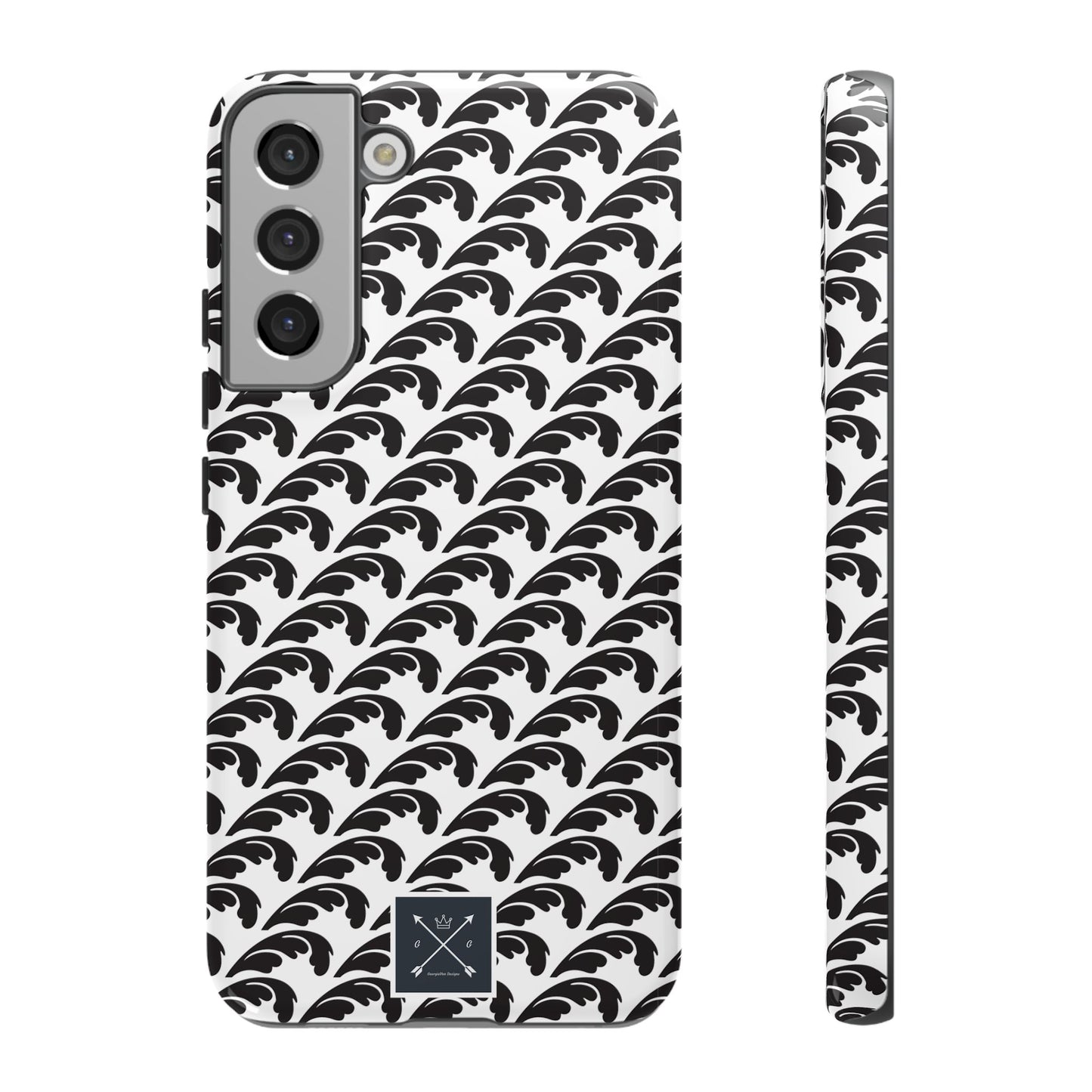 Beautiful Beloved One Flourish (black/white) - Tough Phone Cases