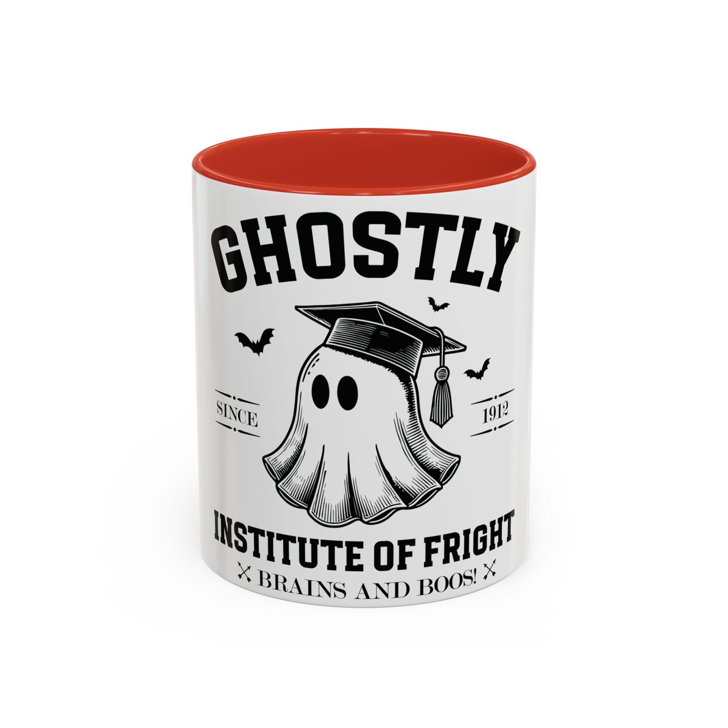 Ghostly Institute of Fright - Accent Coffee Mug (11, 15oz)
